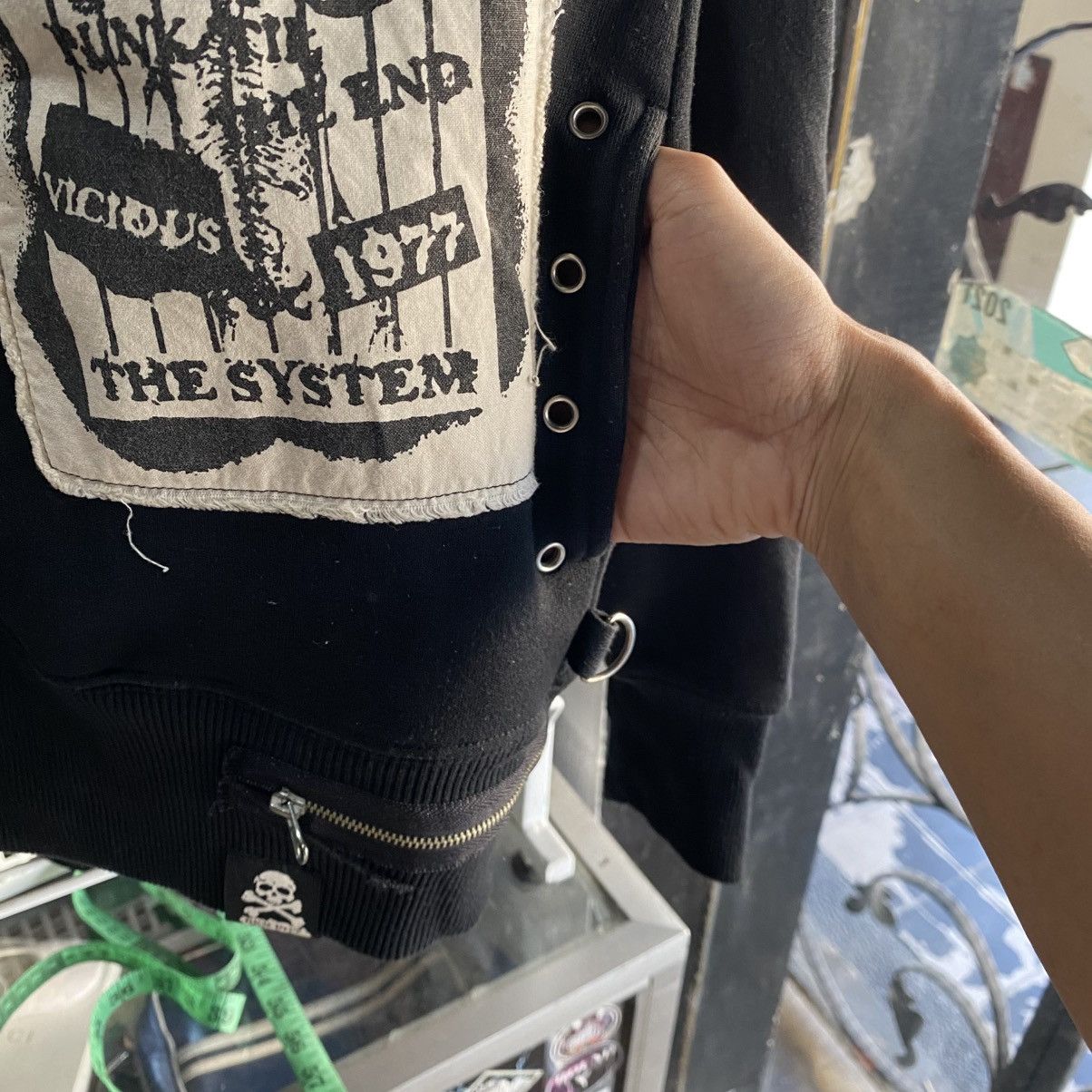 Sex Pot ReVeNGe Rare Vintage SEXPOT Japanese Brand Grunge Punk Hoodie Size US L / EU 52-54 / 3 - 11 Thumbnail