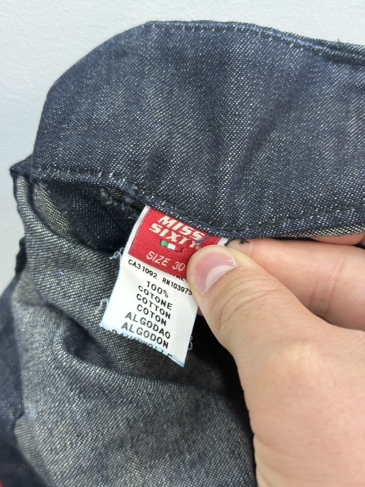 Miss Sixty Miss Sixty Cargo Y2K Jeans Size 30" / US 8 / IT 44 - 9 Thumbnail