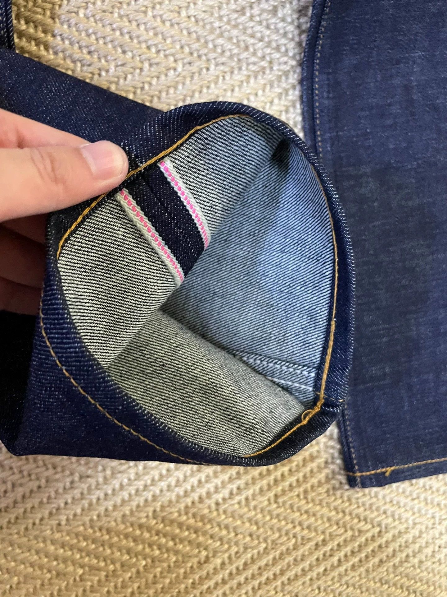 Other FENOM X AFFA Red Demon Raw 505 Loose Jeans W30L31 Rare Size US 30 / EU 46 - 7 Thumbnail