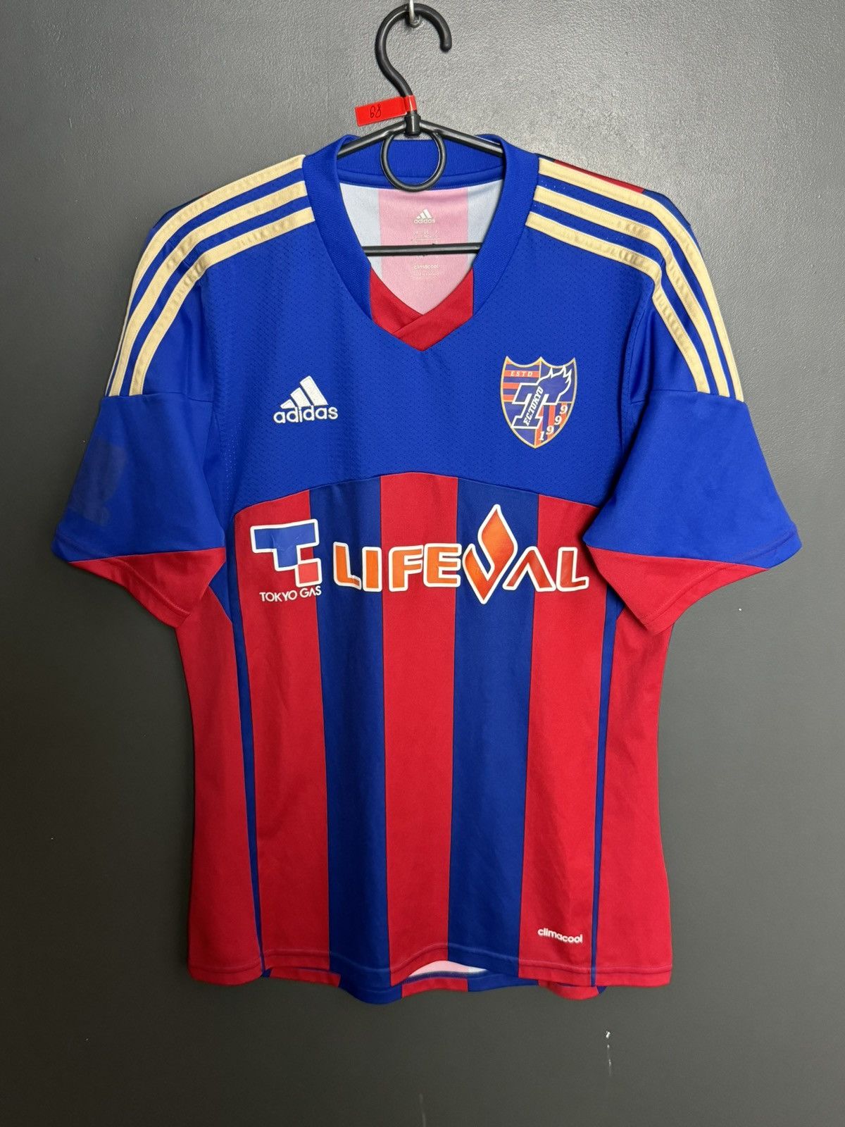 Adidas FC Tokyo 13/14 Football Soccer Jersey T-Shirt Size US S / EU 44-46 / 1 - 1 Thumbnail
