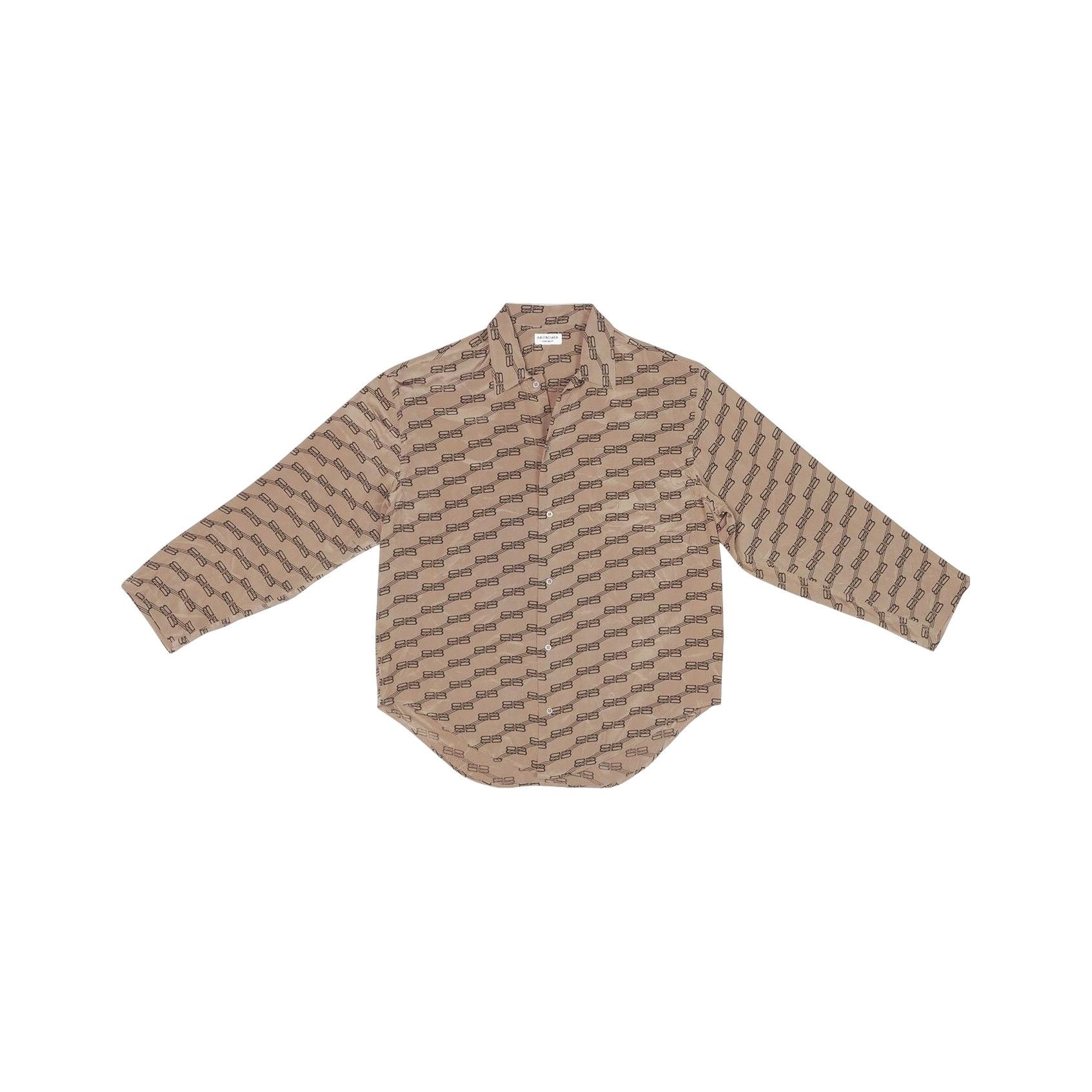 Balenciaga Balenciaga Geometric Monogram Silk Shirt 36 Size XS / US 0-2 / IT 36-38 - 1 Thumbnail