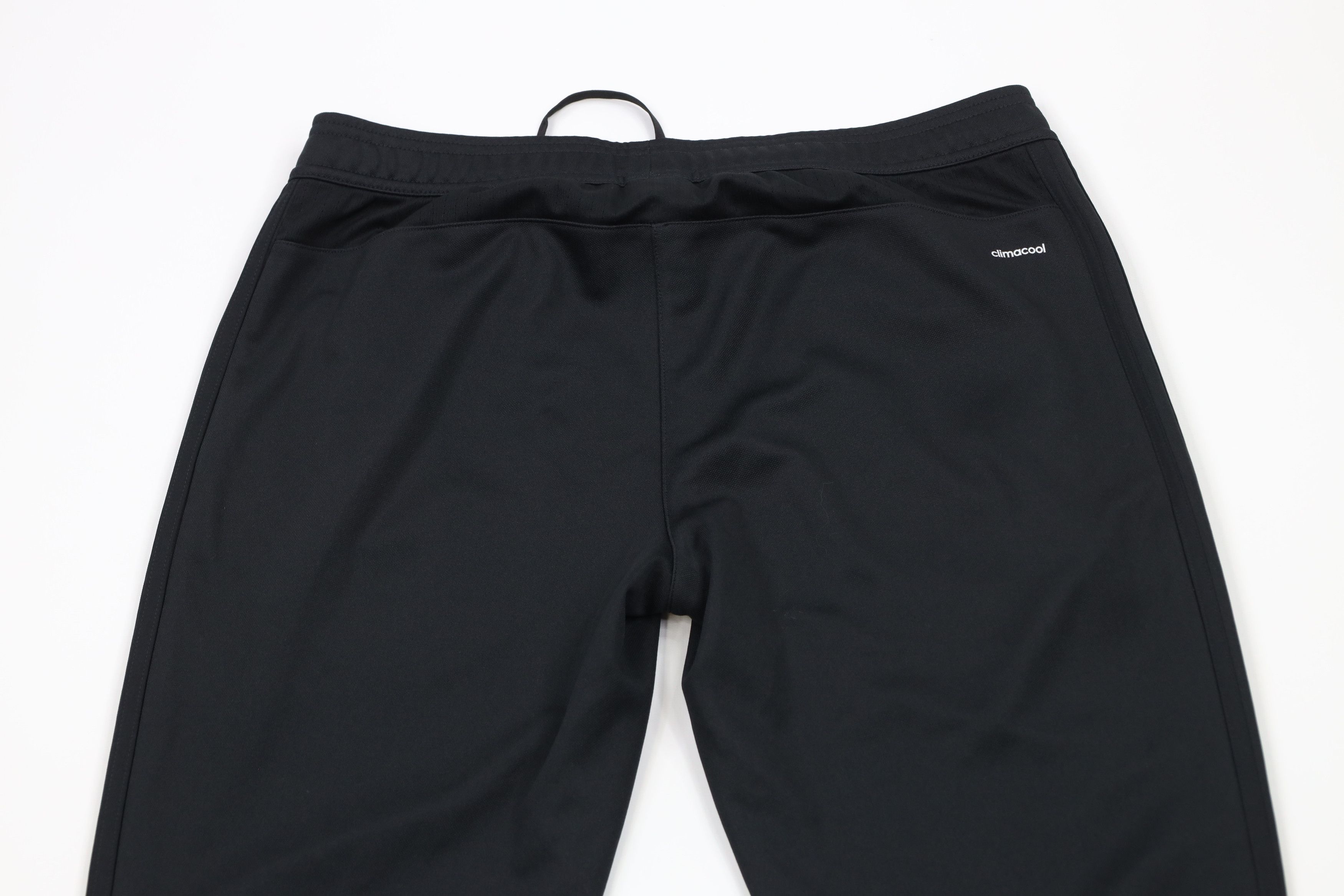 Adidas × Vintage Vintage Adidas Tapered Leg Soccer Warm Up Sweatpants Black Size US 34 / EU 50 - 10 Thumbnail