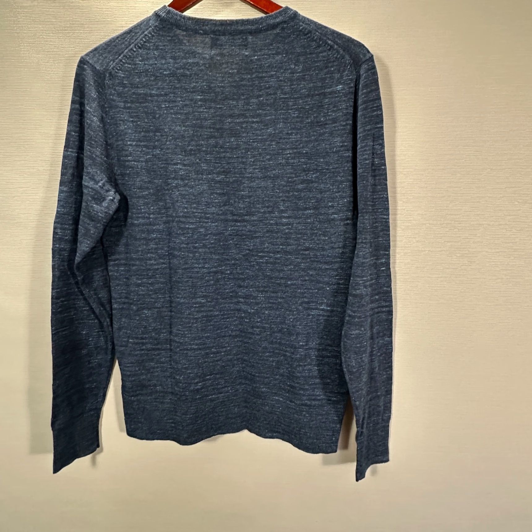 Old Navy Old Navy Sweatshirt Mens Small Blue Knit Crew Pullover Ribbed Cuffs and Hem Size US S / EU 44-46 / 1 - 7 Thumbnail