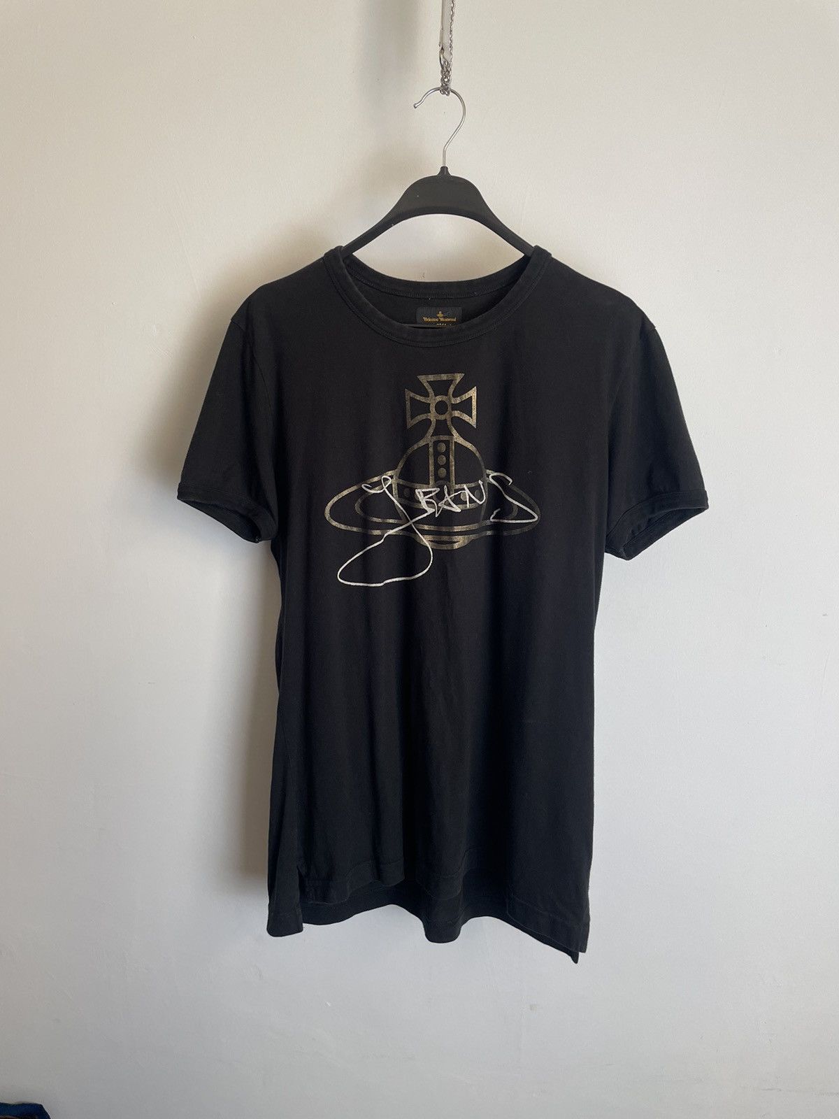 Vivienne Westwood Vintage Vivienne Westwood big logo t-shirt Size US L / EU 52-54 / 3 - 1 Thumbnail