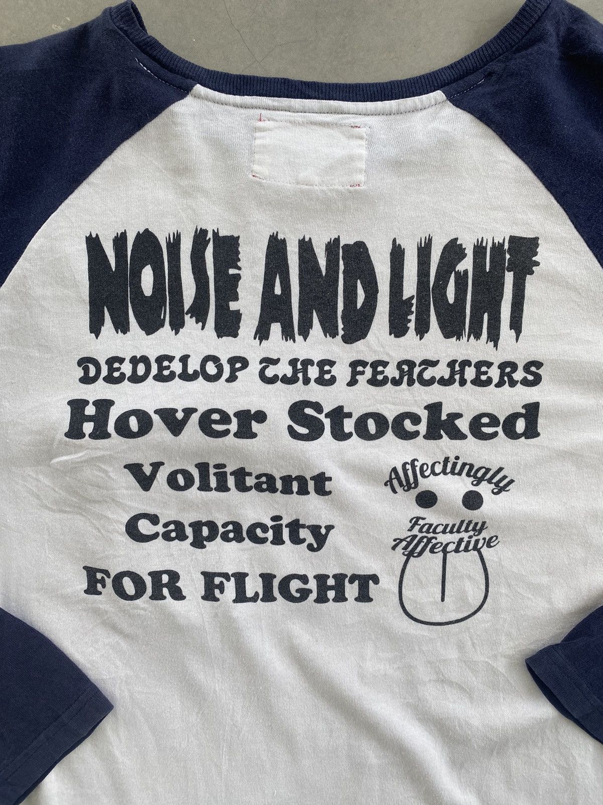 Japanese Brand × Vintage NOISE AND LIGHT BLUE GILL RAGLAN POCKET TEE Size US L / EU 52-54 / 3 - 8 Thumbnail