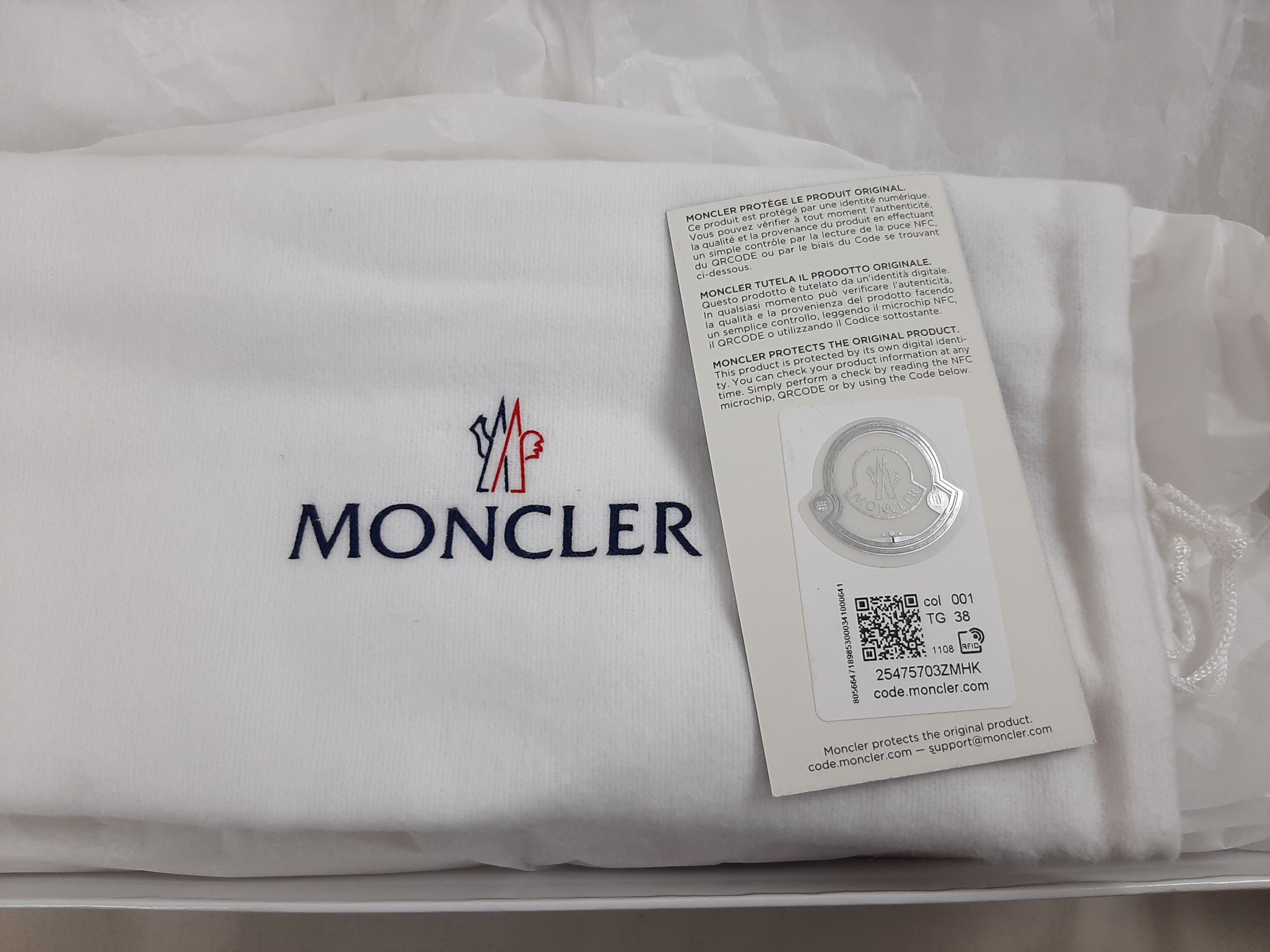 Moncler Briseis Scarpa Sneakers Women's Size US 8 EU 38
