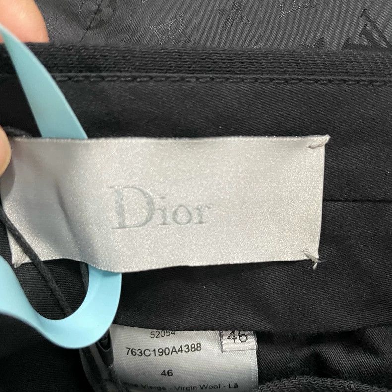Dior Dior Black full-print gold floral trousers 2502-Nextarrow Size 46R - 4 Thumbnail