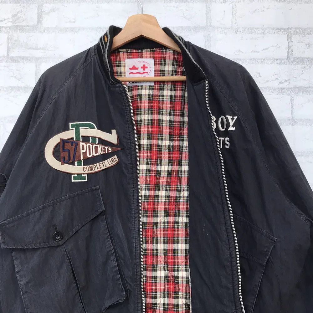 Japanese Brand × Vintage 🔥🔥RARE🔥🔥 VINTAGE 90”s POSHBOY BOMBER JACKET Size US M / EU 48-50 / 2 - 10 Thumbnail