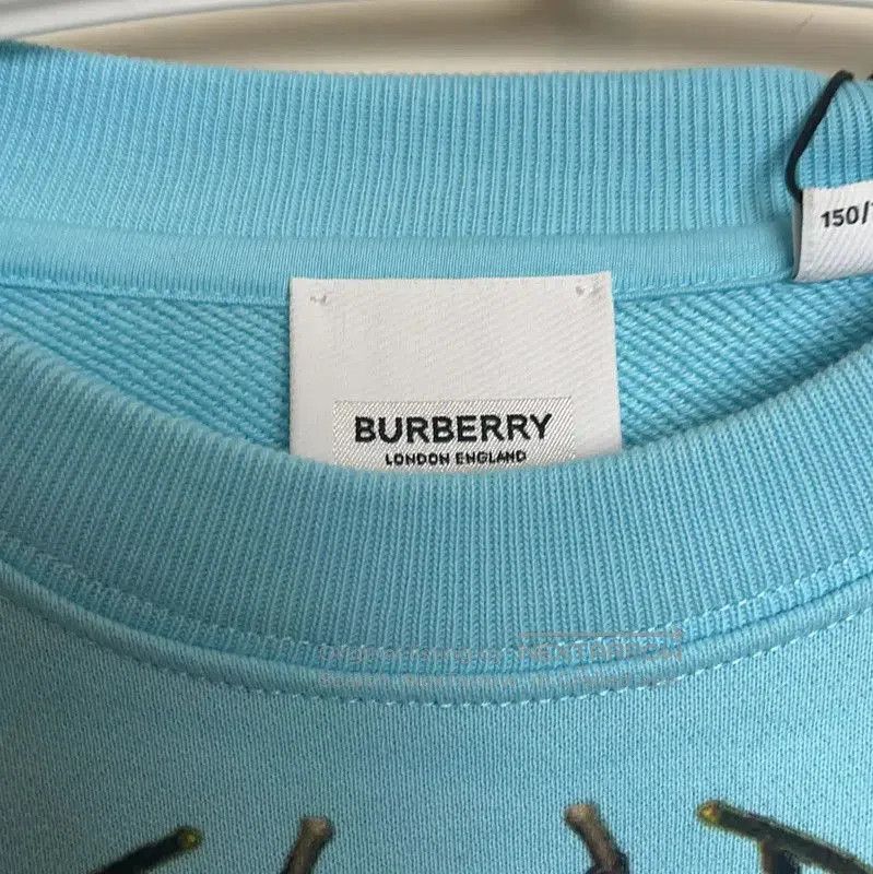 Burberry Burberry Men's Blue Cotton Sweatshirt. Size US M / EU 48-50 / 2 - 2 Thumbnail