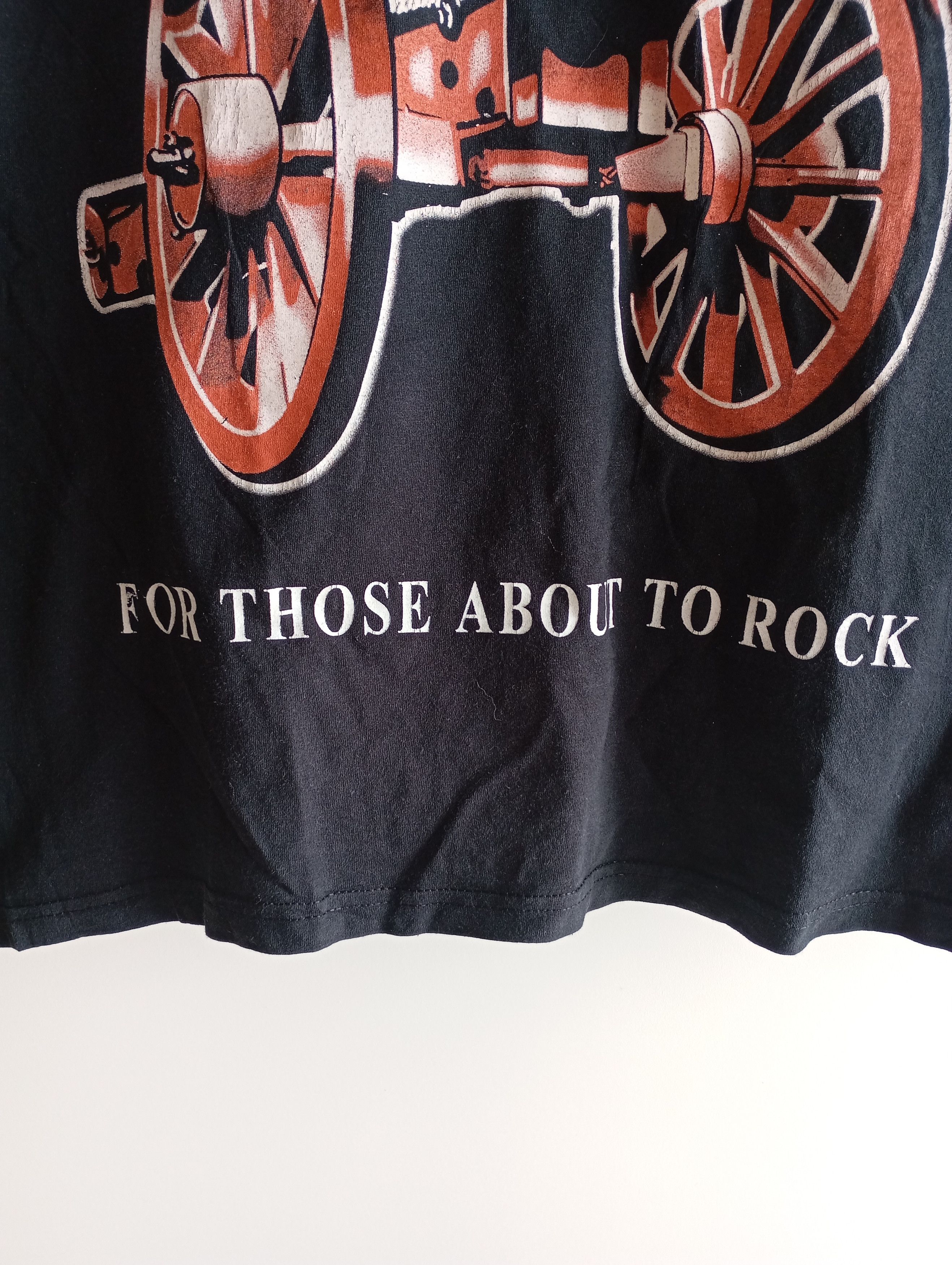 Band Tees Vintage AC/DC 90s For Those About To Rock Tshirt Size US M / EU 48-50 / 2 - 4 Thumbnail