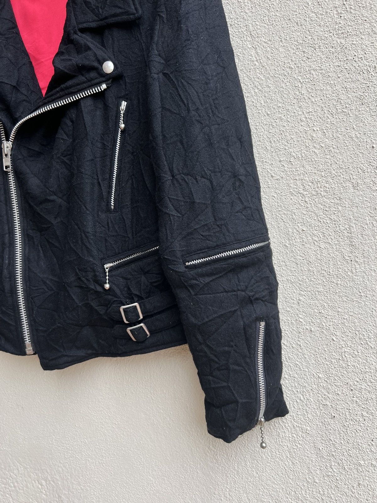 Vintage RARE!!! Vintage 90s V-Castle Japan Wool Punk Jacket Size US M / EU 48-50 / 2 - 8 Thumbnail