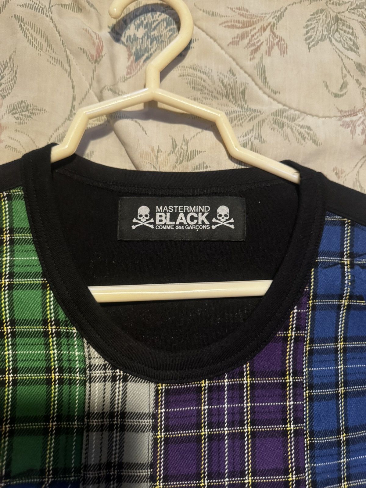 Mastermind Japan Mastermind plaid patch Tshirt Size US M / EU 48-50 / 2 - 5 Thumbnail