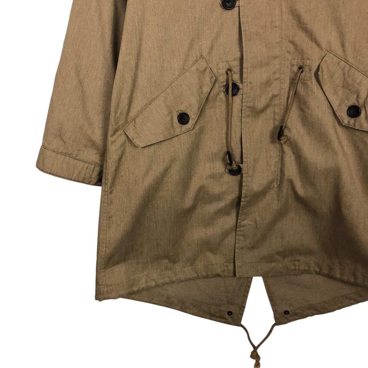 Japanese Brand 🔥VINTAGE PARKA JACKET MINK FUR HOODIE IKKA ISSEY MIYAKE Size US M / EU 48-50 / 2 - 6 Thumbnail