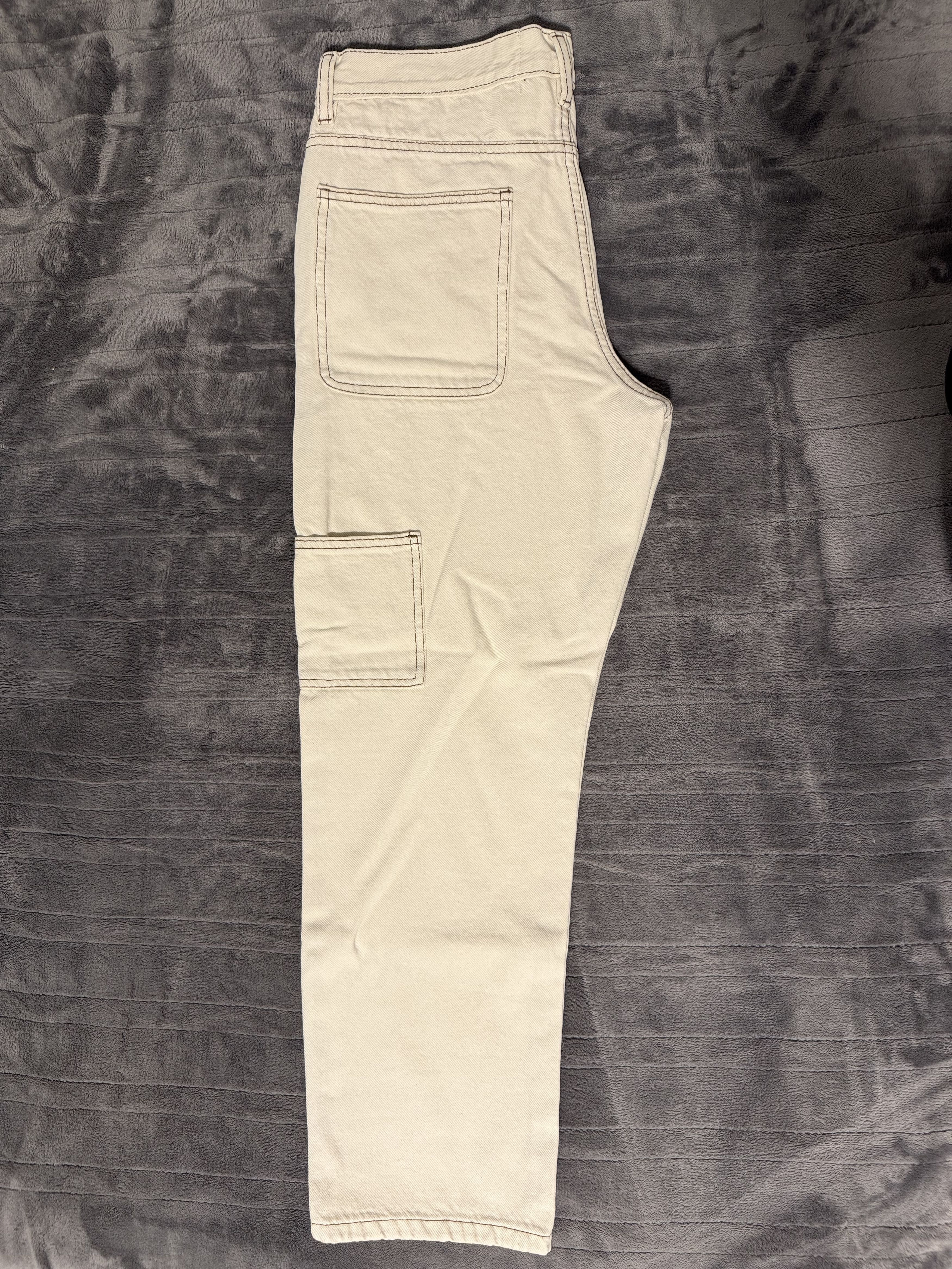 Bdg BDG Offwhite (Cream?) Cotton Jeans Size US 30 / EU 46 - 3 Thumbnail