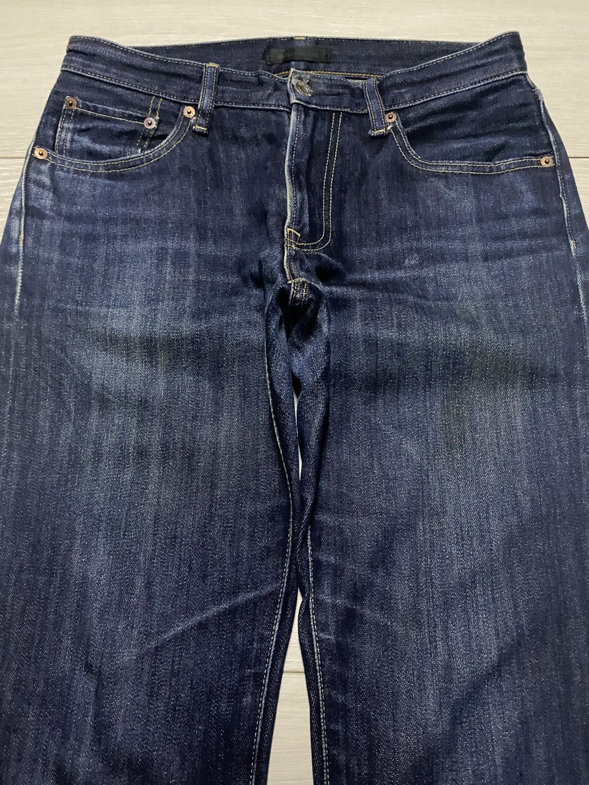 Uniqlo Vintage Japanese Brand Uniqlo Loose Distressed Jeans Size US 30 / EU 46 - 3 Thumbnail