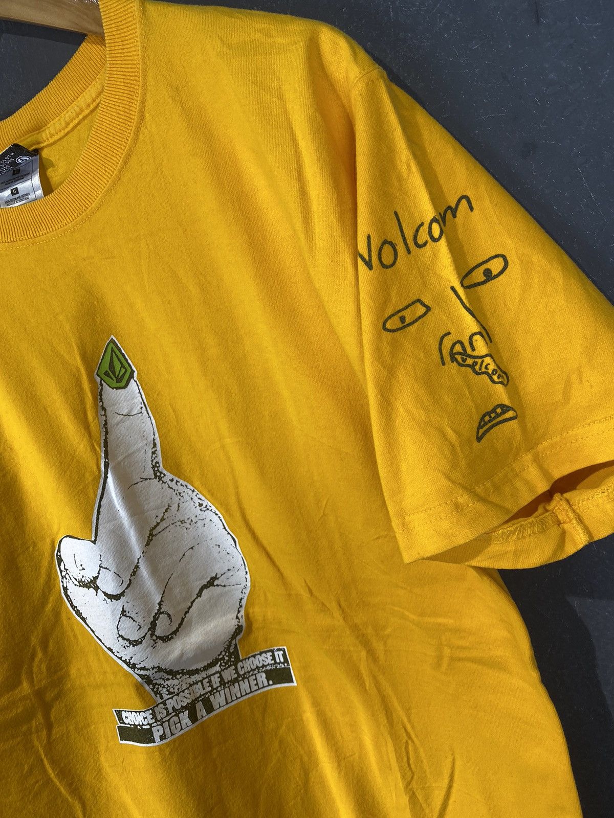 Shorty's Skateboards × Vintage × Volcom Rare y2k Volcom Skateboard Tee Size US L / EU 52-54 / 3 - 3 Thumbnail