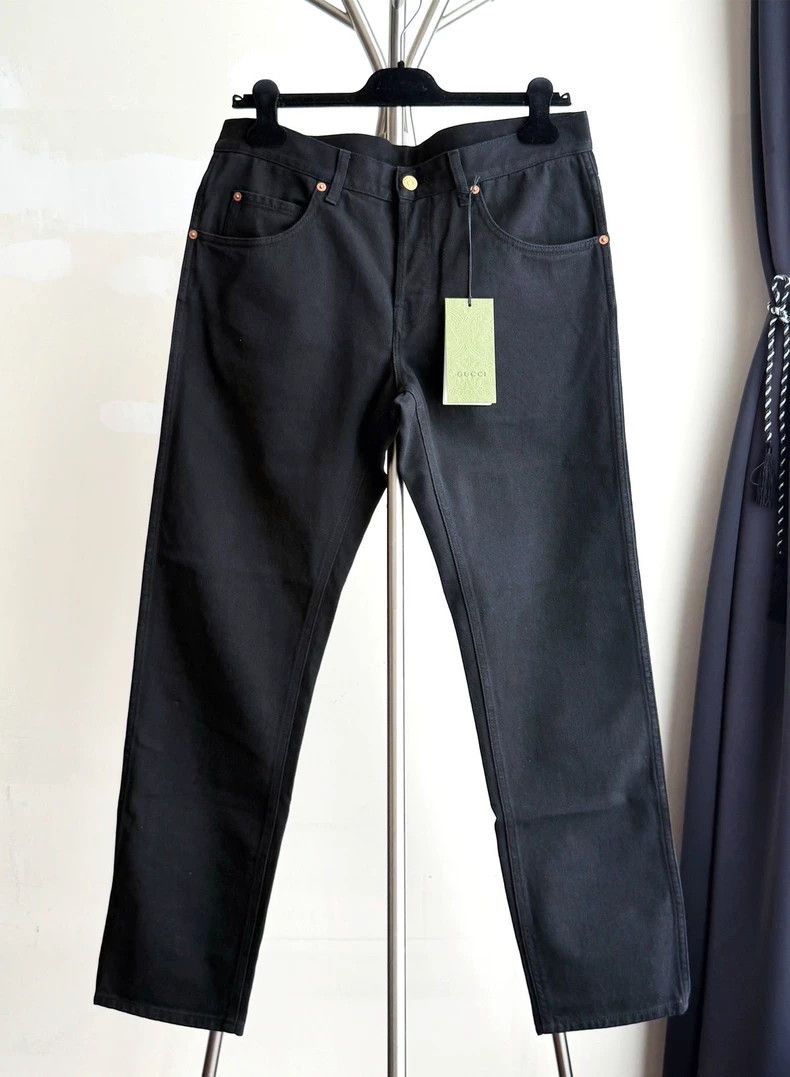 Gucci Gucci Metal logo casual pants Size US 34 / EU 50 - 2 Thumbnail