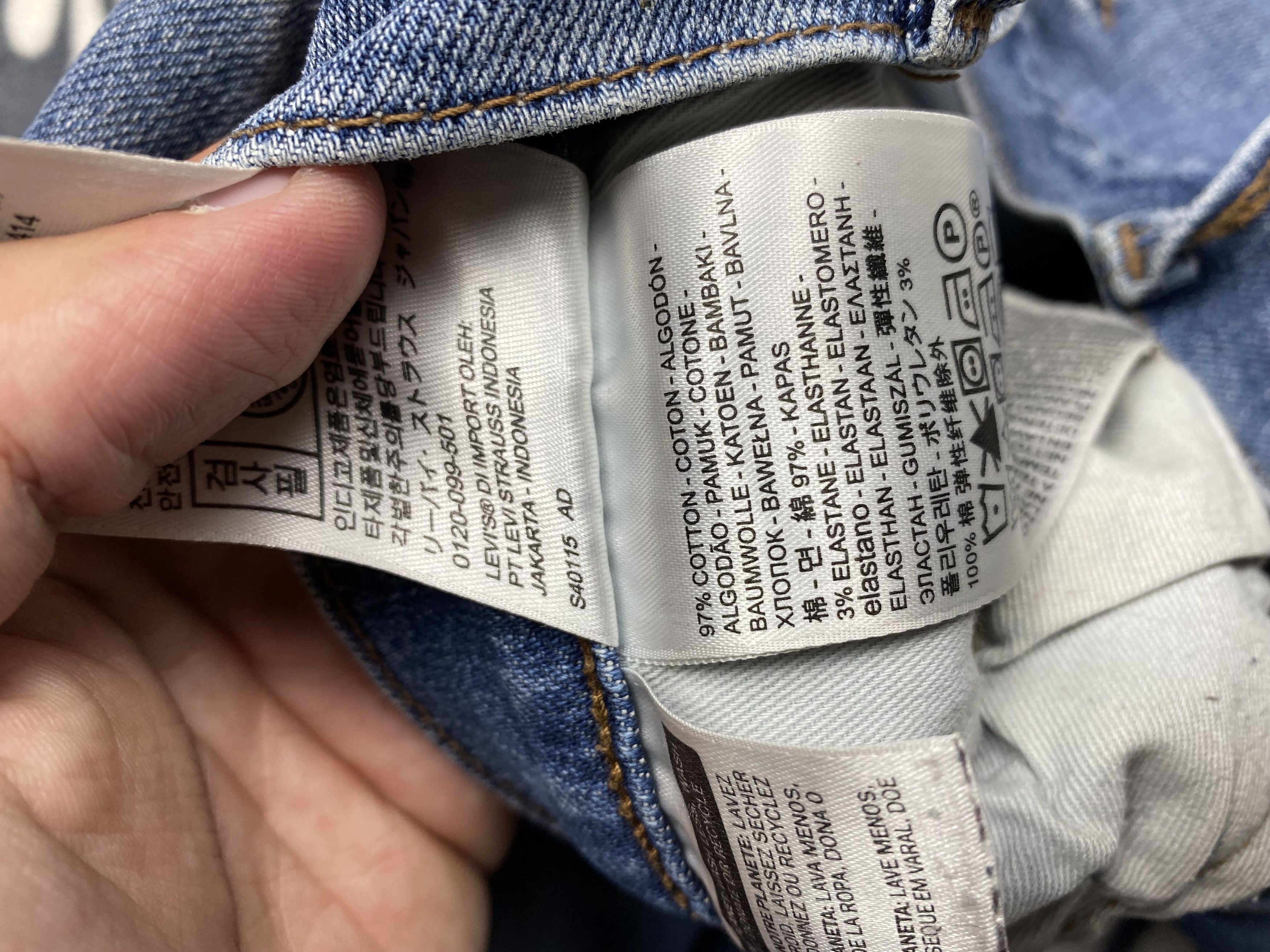 Levi's Levi's Vintage Mens Denim Pants Y2K Jeans Size US 31 - 7 Thumbnail