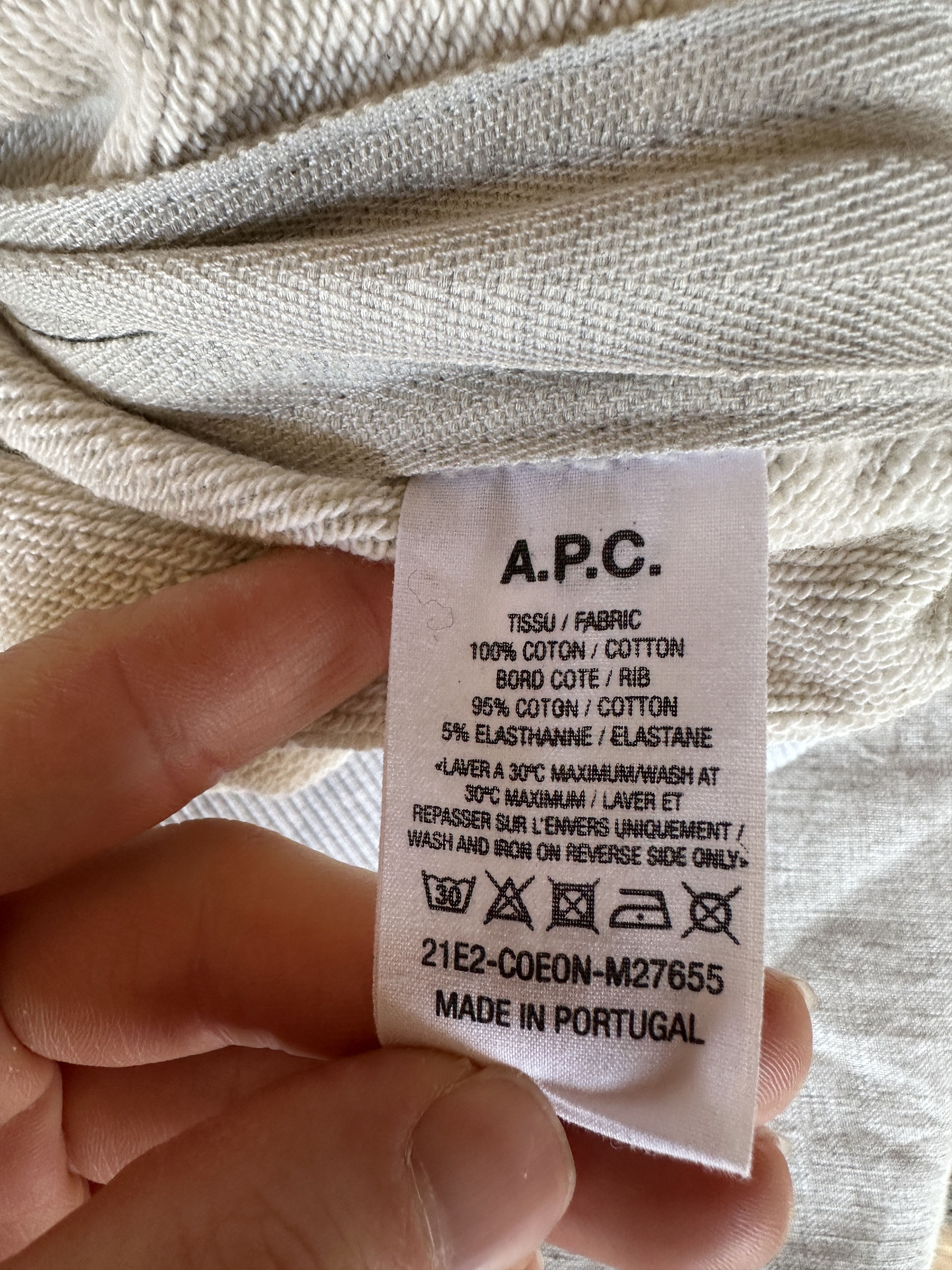 A.P.C. × Sacai A.P.C. x Sacai Sapcai Hoodie Size US S / EU 44-46 / 1 - 5 Thumbnail