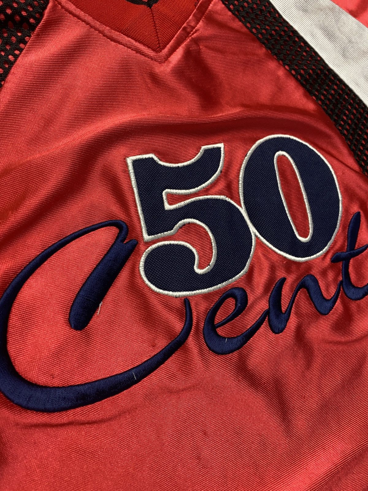 50 Cent × Rap Tees × Vintage Vintage 50 Cent Rap Tees Jersey T Shirt USA Size US S / EU 44-46 / 1 - 5 Thumbnail