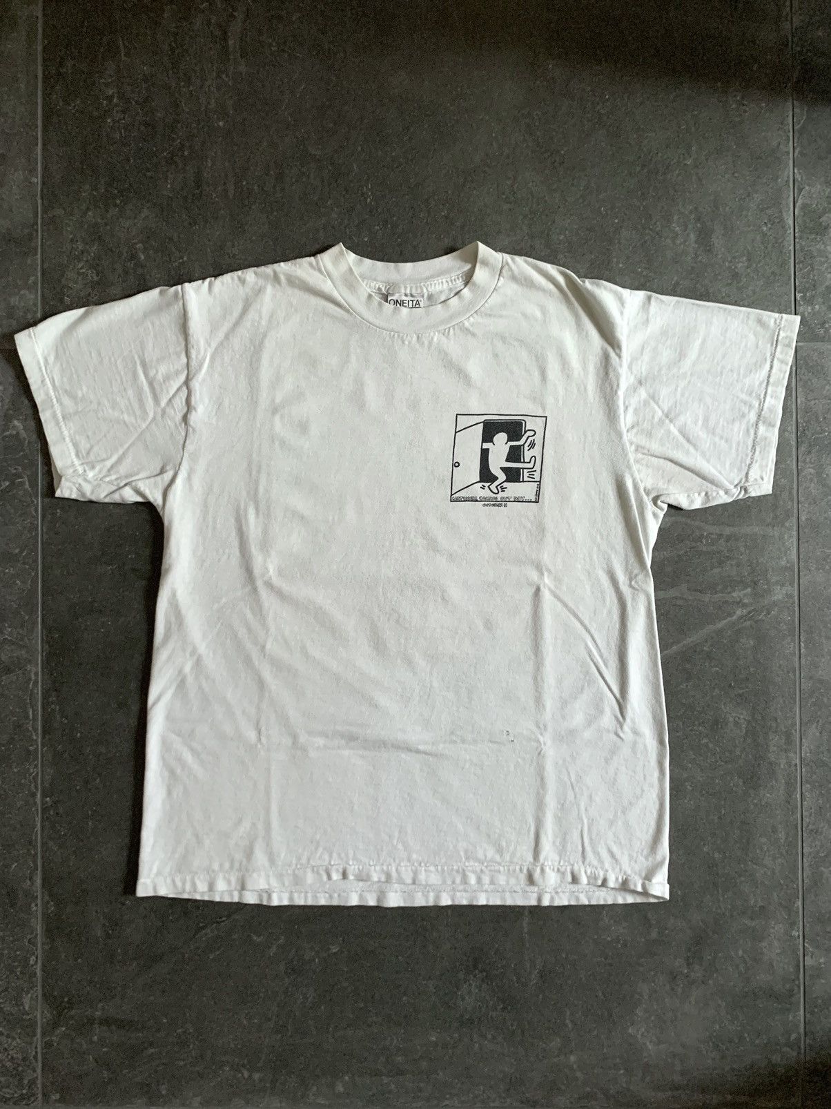 Keith Haring Vintage Keith Haring NCOD ‘88 Size US L / EU 52-54 / 3 - 2 Thumbnail