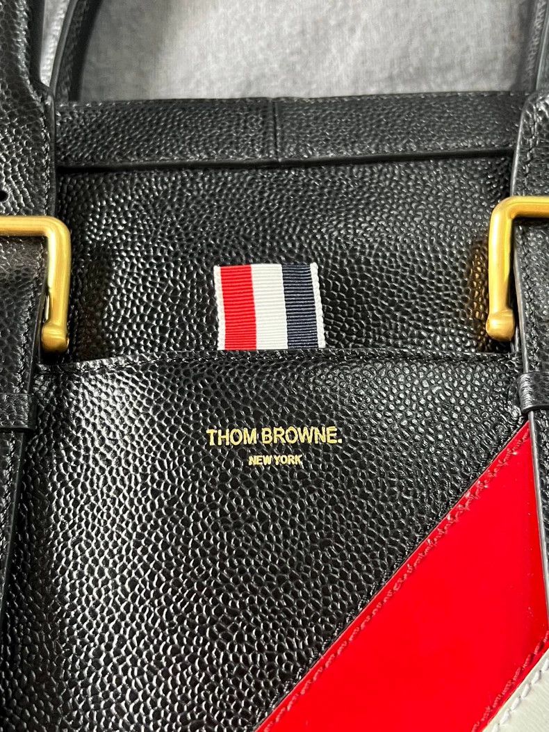 Thom Browne Thom Browne Tartan briefcase Size ONE SIZE - 3 Thumbnail