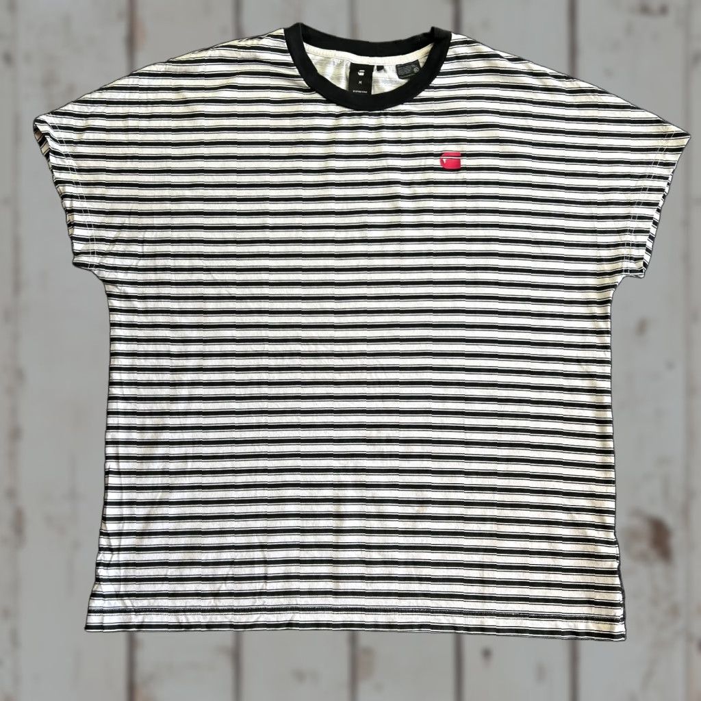 G-Star VINTAGE G-Star Raw Mens Shirt Striped M Black White RC Collyde Stripe 3 R Shirt Mens M Black White Striped RC Collyde 3 R Size US M / EU 48-50 / 2 - 1 Thumbnail