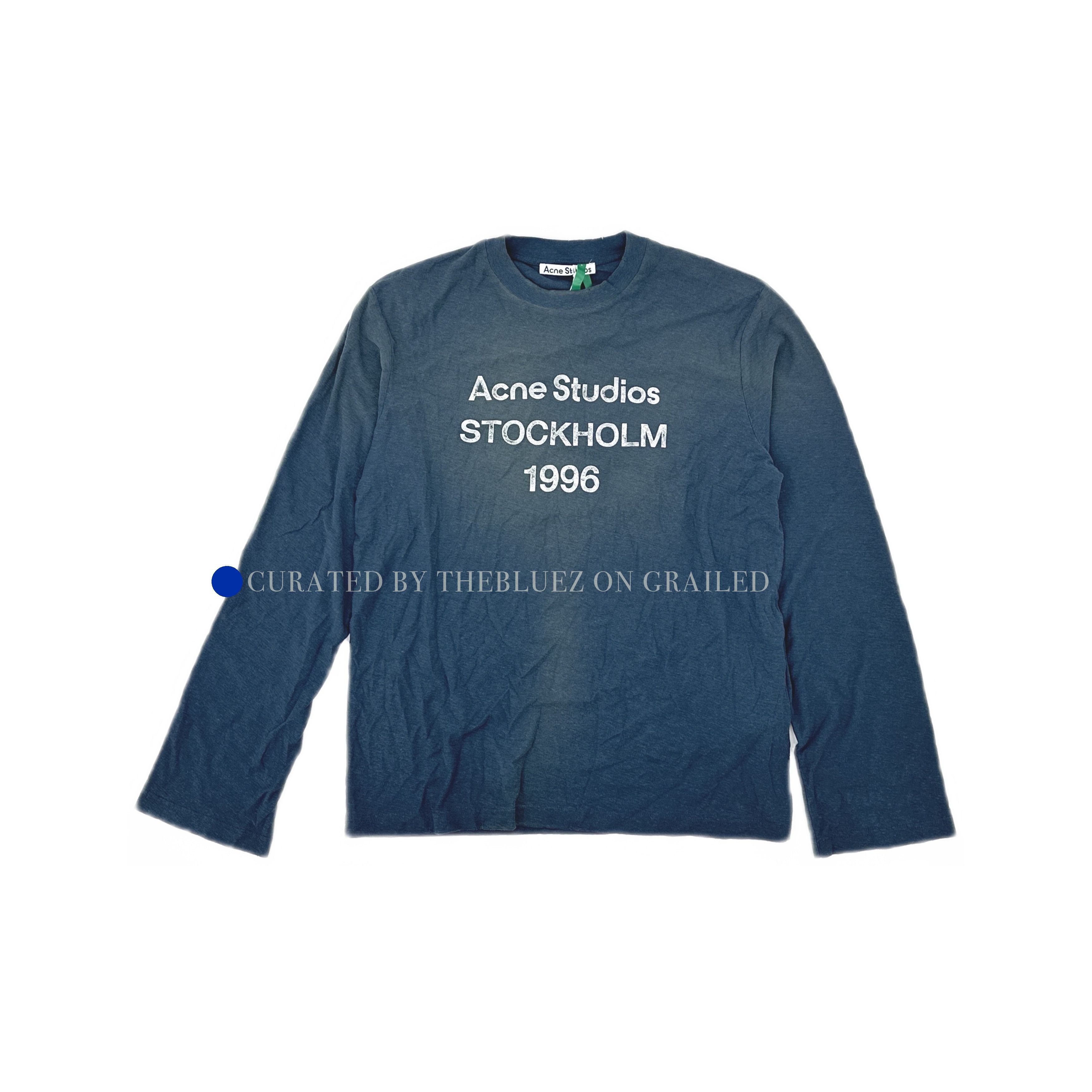 Acne Studios 1996 Stockholm Long Sleeve T-Shirt Size US XS / EU 42 / 0 - 1 Thumbnail