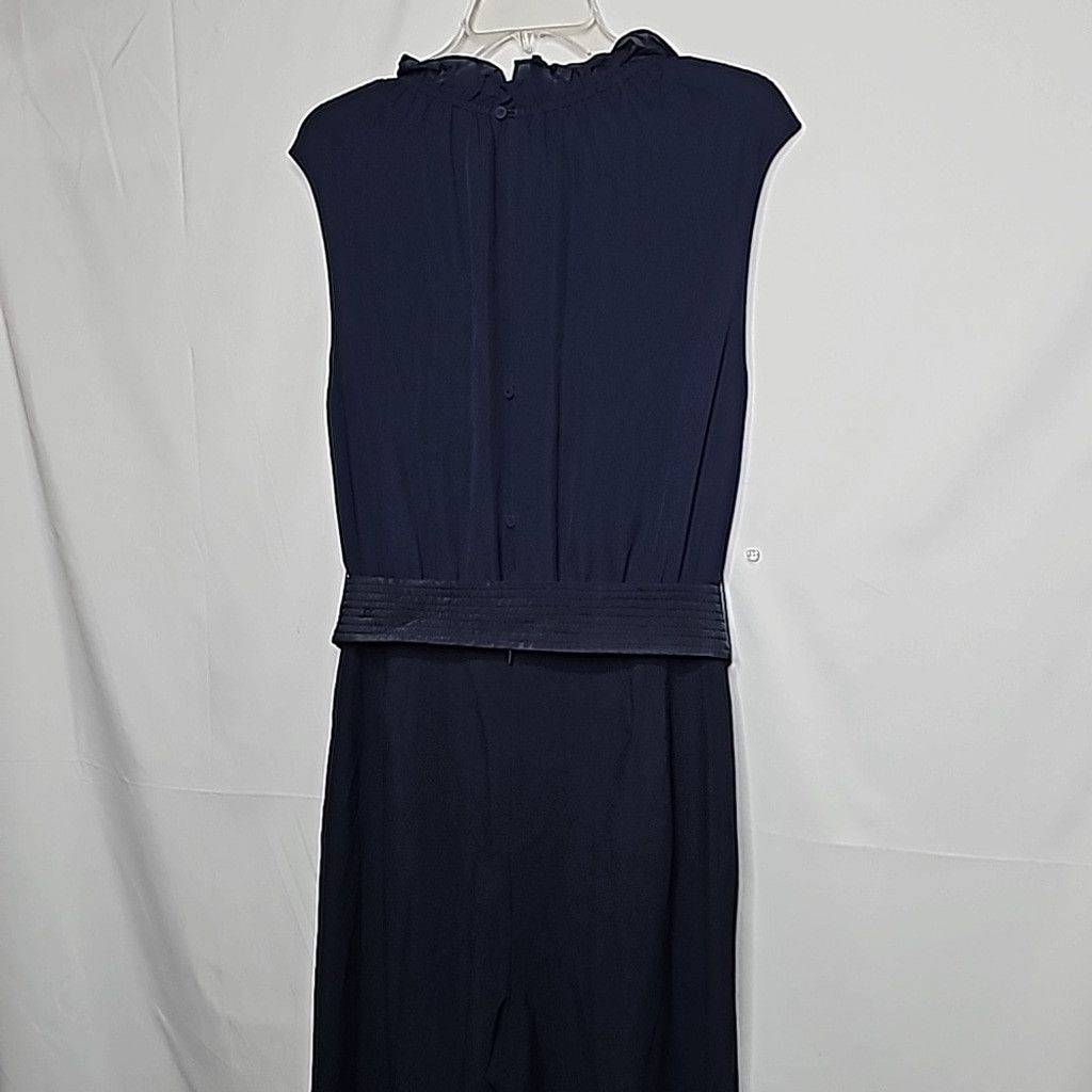 Rebecca Taylor Rebecca Taylor Tailored ruffle neckline wide leg romper 8 Size 30" / US 8 / IT 44 - 7 Thumbnail