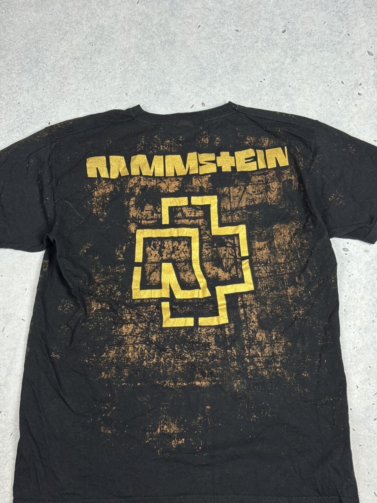 Band Tees Vintage Rammstein Full Print Tee Shirt Big Logo Y2K Size US M / EU 48-50 / 2 - 5 Thumbnail