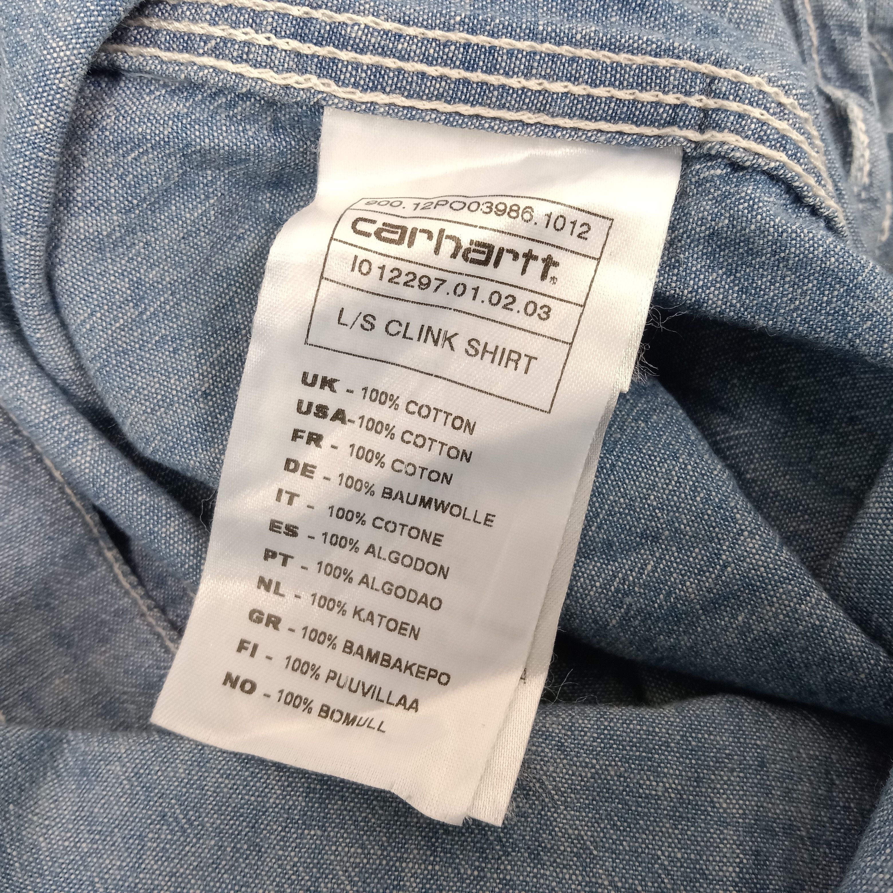 Carhartt × Vintage Carhartt American Style Shirt Button Up Size US M / EU 48-50 / 2 - 9 Thumbnail