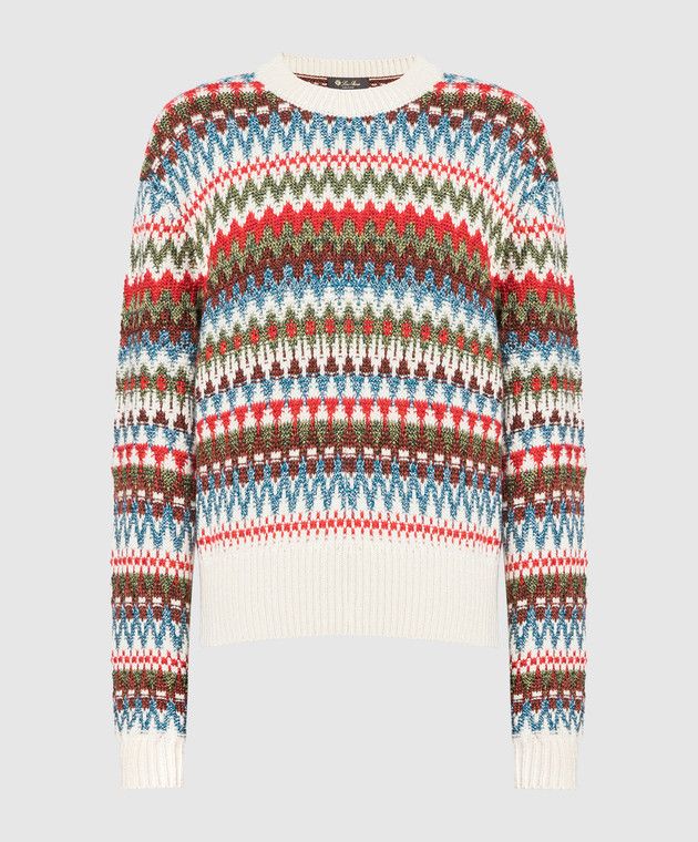Loro Piana o1srvl11e0725 FAN1594 Long-sleeved Roundneck Sweater Size XS / US 0-2 / IT 36-38 - 1 Thumbnail