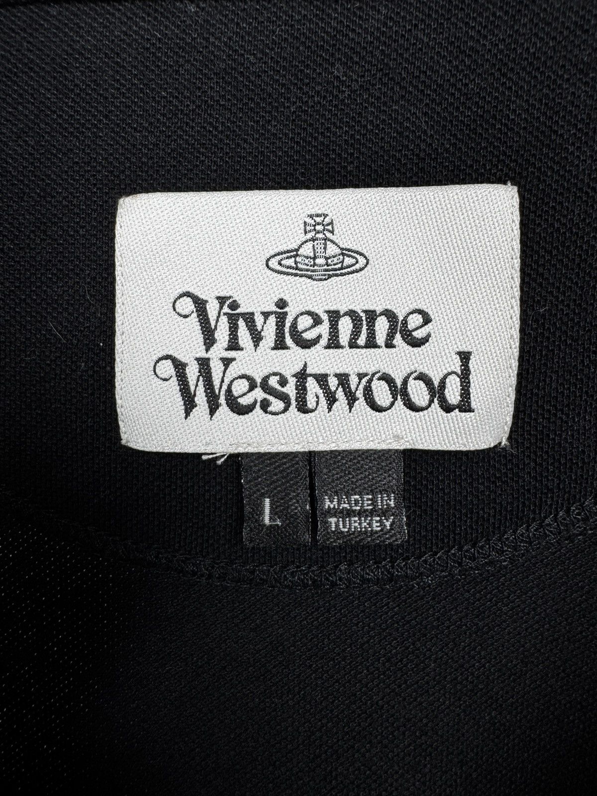 Vivienne Westwood Vivienne Westwood black striped rugby polo shirt Size US L / EU 52-54 / 3 - 9 Thumbnail