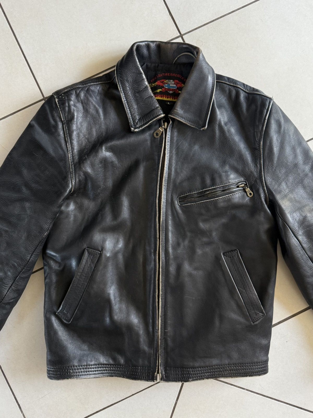 Other Vintage HeavenLeather jacket 1950s look! Size US L / EU 52-54 / 3 - 3 Thumbnail