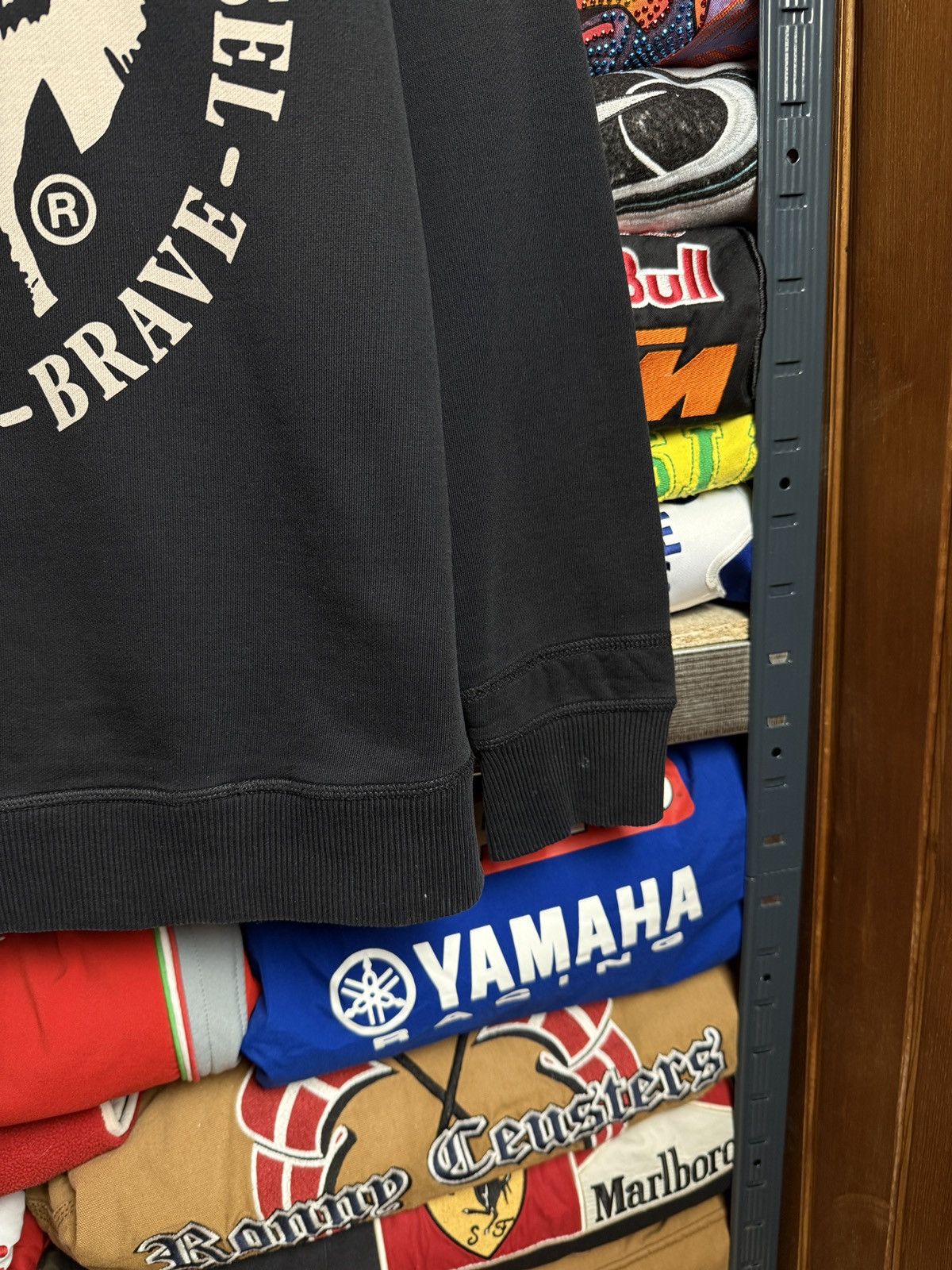 Diesel × Vintage Vintage Diesel Hoodie Big Logo Streetwear Y2K Size US M / EU 48-50 / 2 - 4 Thumbnail