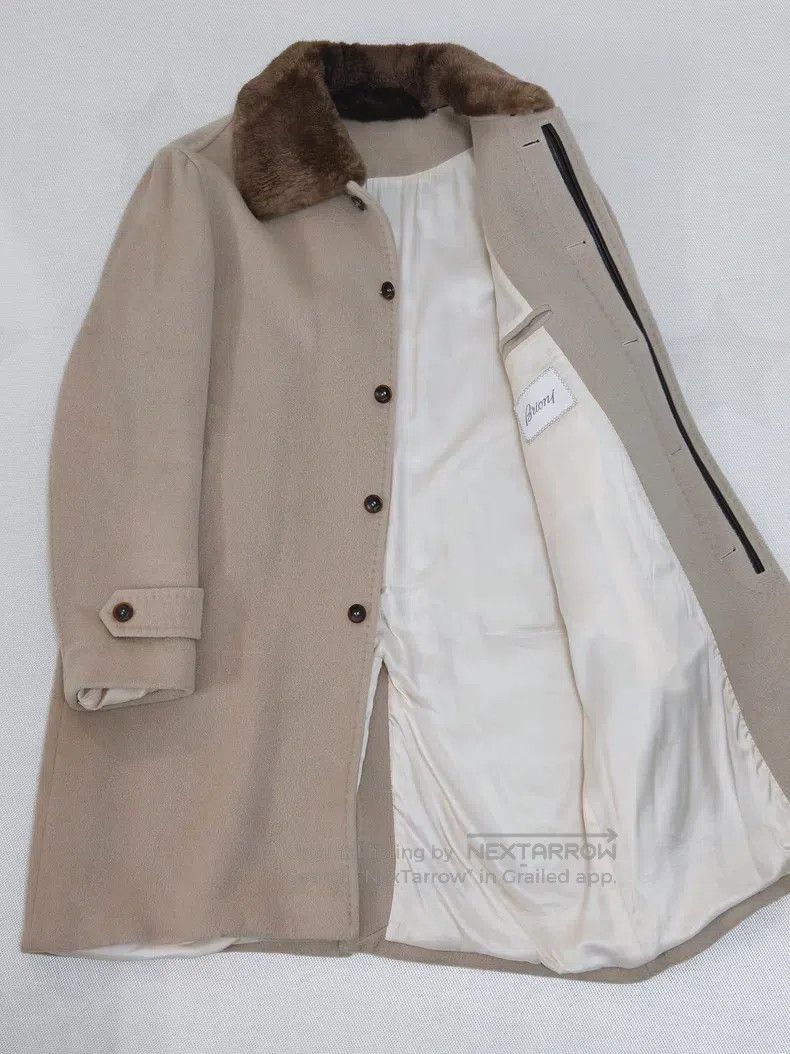 Brioni Brioni High-End Fur Collar Coat Size US L / EU 52-54 / 3 - 2 Thumbnail
