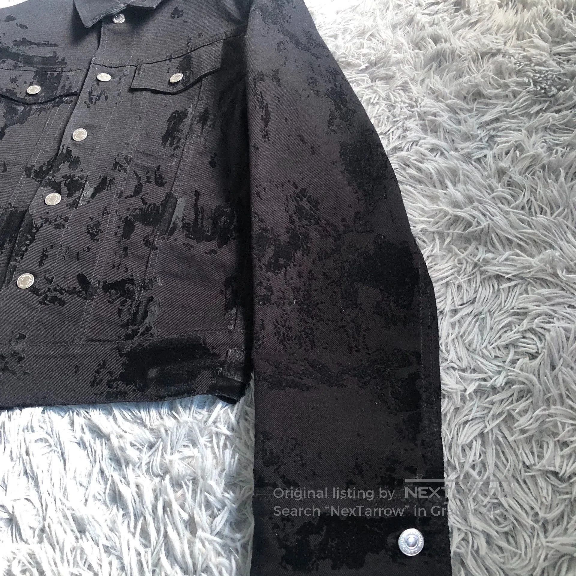 Dior Dior Paint Splatter Distressed Denim Jacket. Size US S / EU 44-46 / 1 - 4 Thumbnail