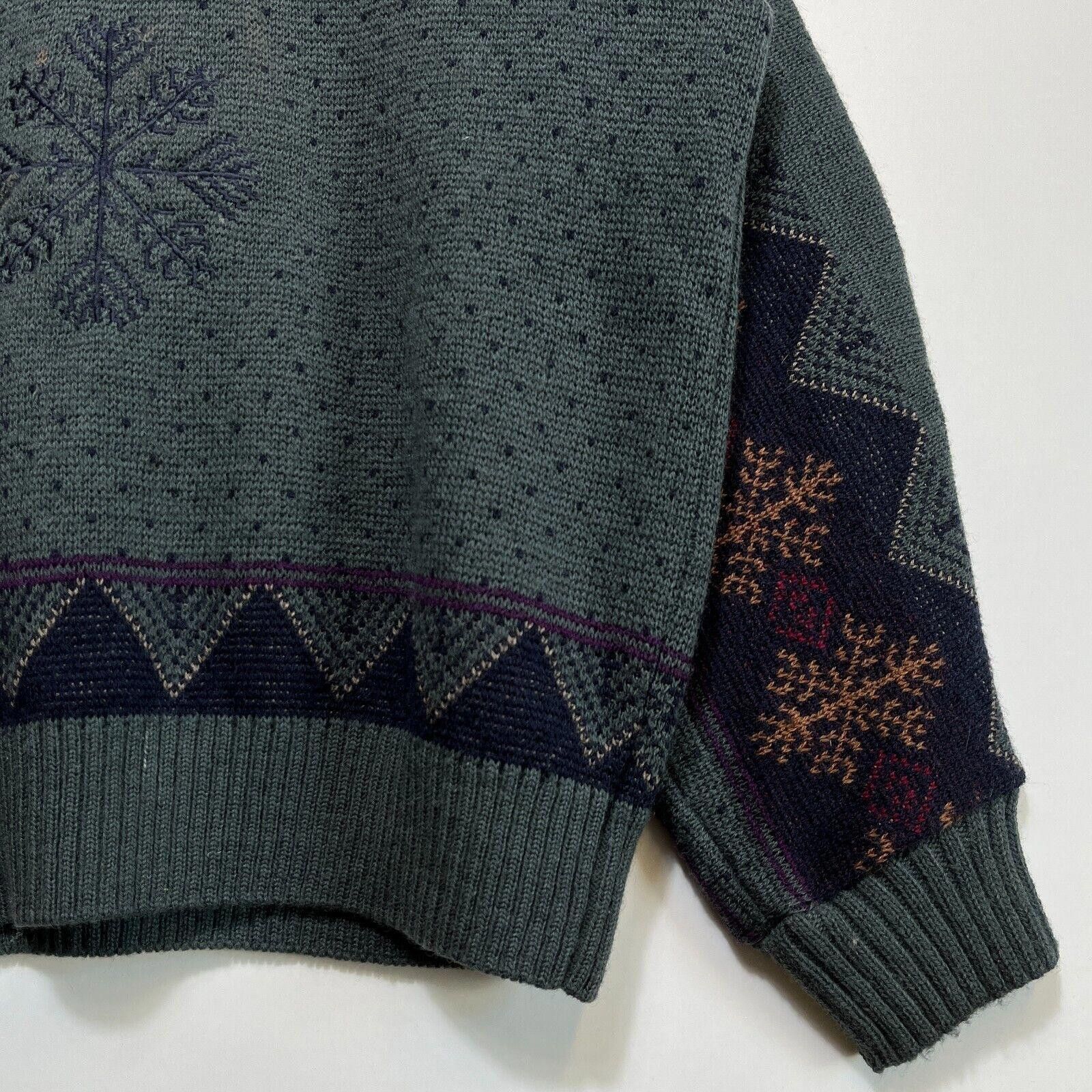 Pendleton × Vintage Vintage 90s Pendleton Wool Knitted Sweater L Geometric Size US L / EU 52-54 / 3 - 5 Thumbnail