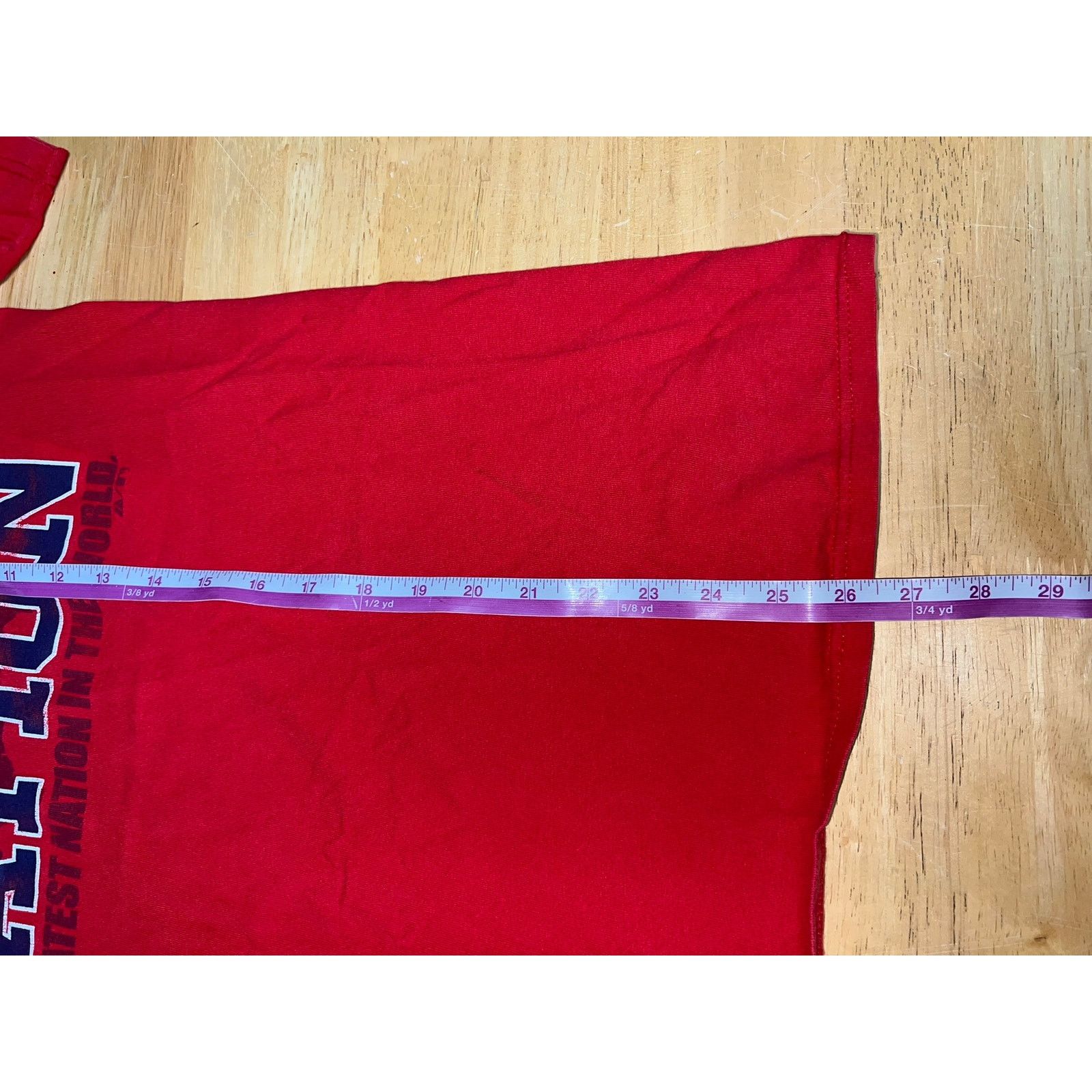 MLB Red Sox Nation Shirt The Greatest MLB Baseball Red Tee Small Size US S / EU 44-46 / 1 - 7 Thumbnail