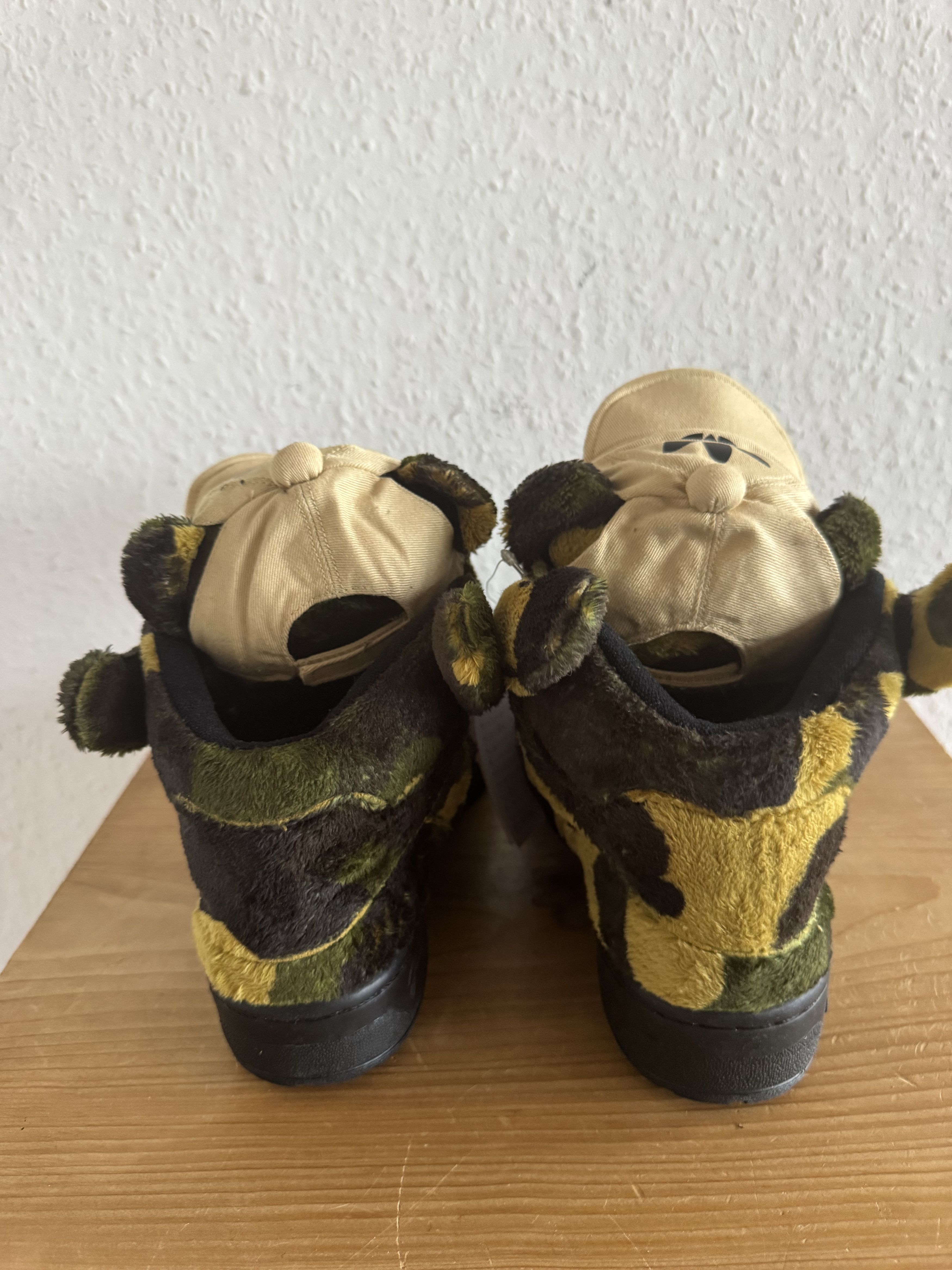 Adidas × Jeremy Scott JS Camo Teddy Bear Sneakers Size US 5 / EU 37 - 5 Thumbnail