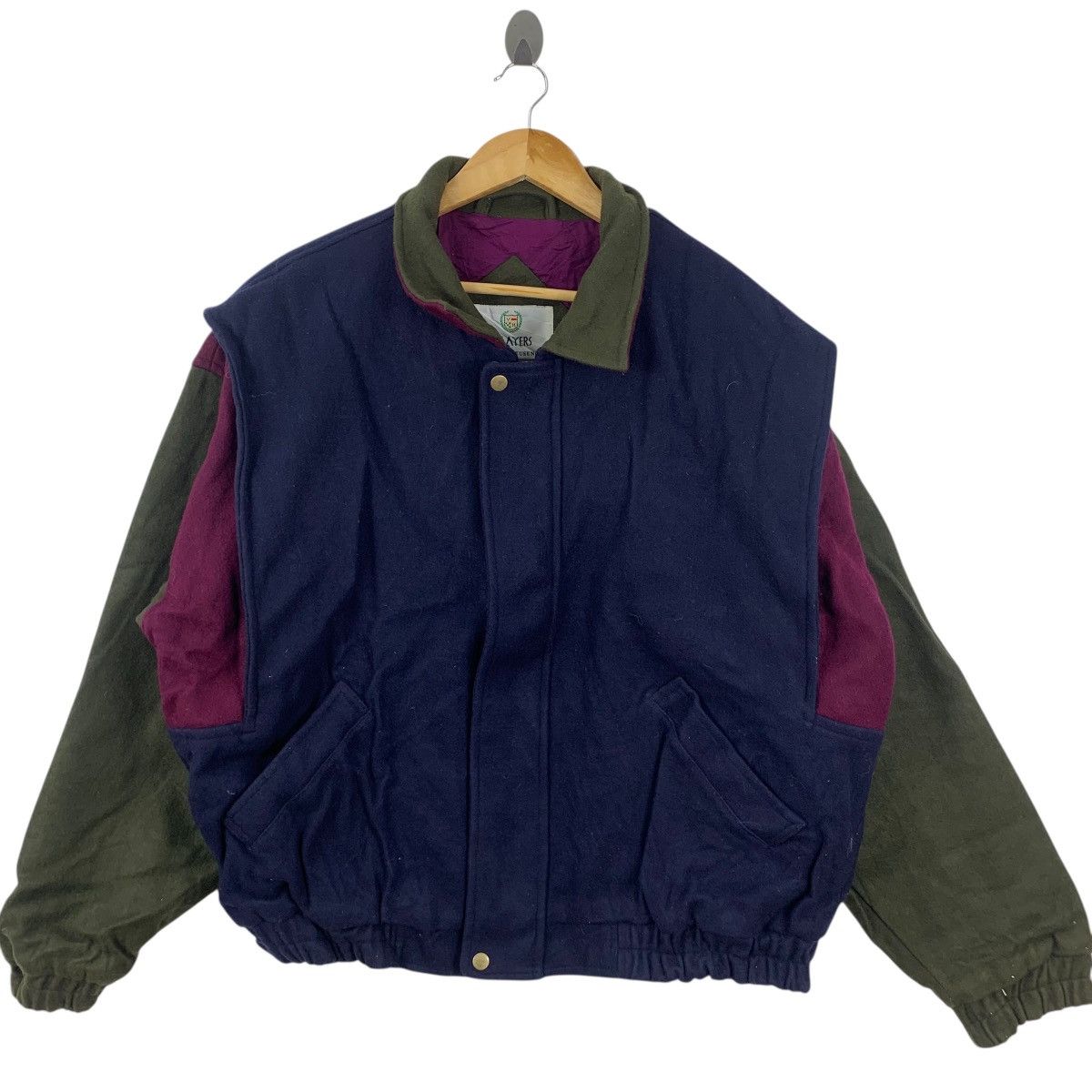 Van Heusen Vintage VAN HEUSEN PLAYERS Collection Varsity Stadium Jacket Size US XL / EU 56 / 4 - 5 Thumbnail