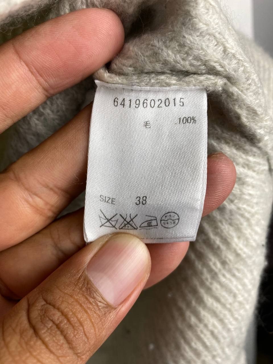Japanese Brand japanese brand wool knitwear nice design Size US L / EU 52-54 / 3 - 6 Thumbnail