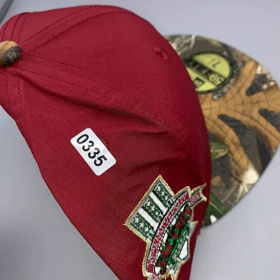 New Era Cleveland Indians Guardians Hat Men 7 1/2 Realtree Fitted Size ONE SIZE - 8 Thumbnail