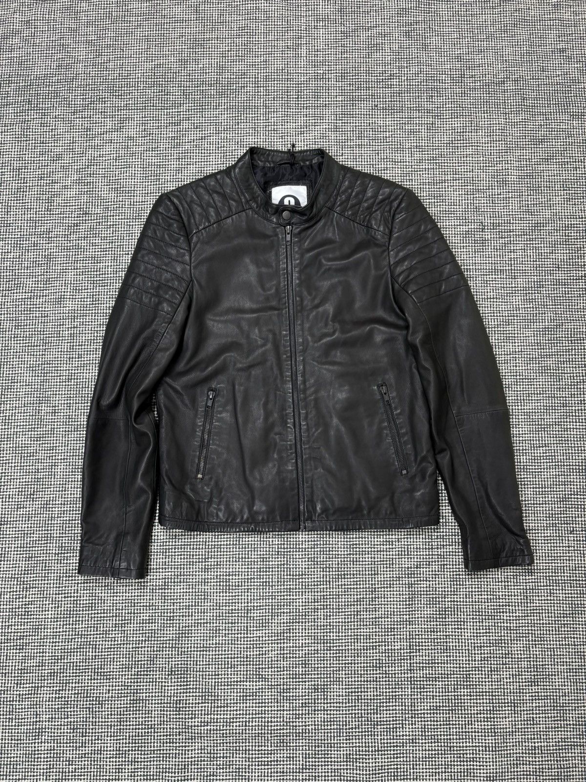 Other Vintage moto style genuine leather jacket opium Size XL / US 12-14 / IT 48-50 - 1 Thumbnail