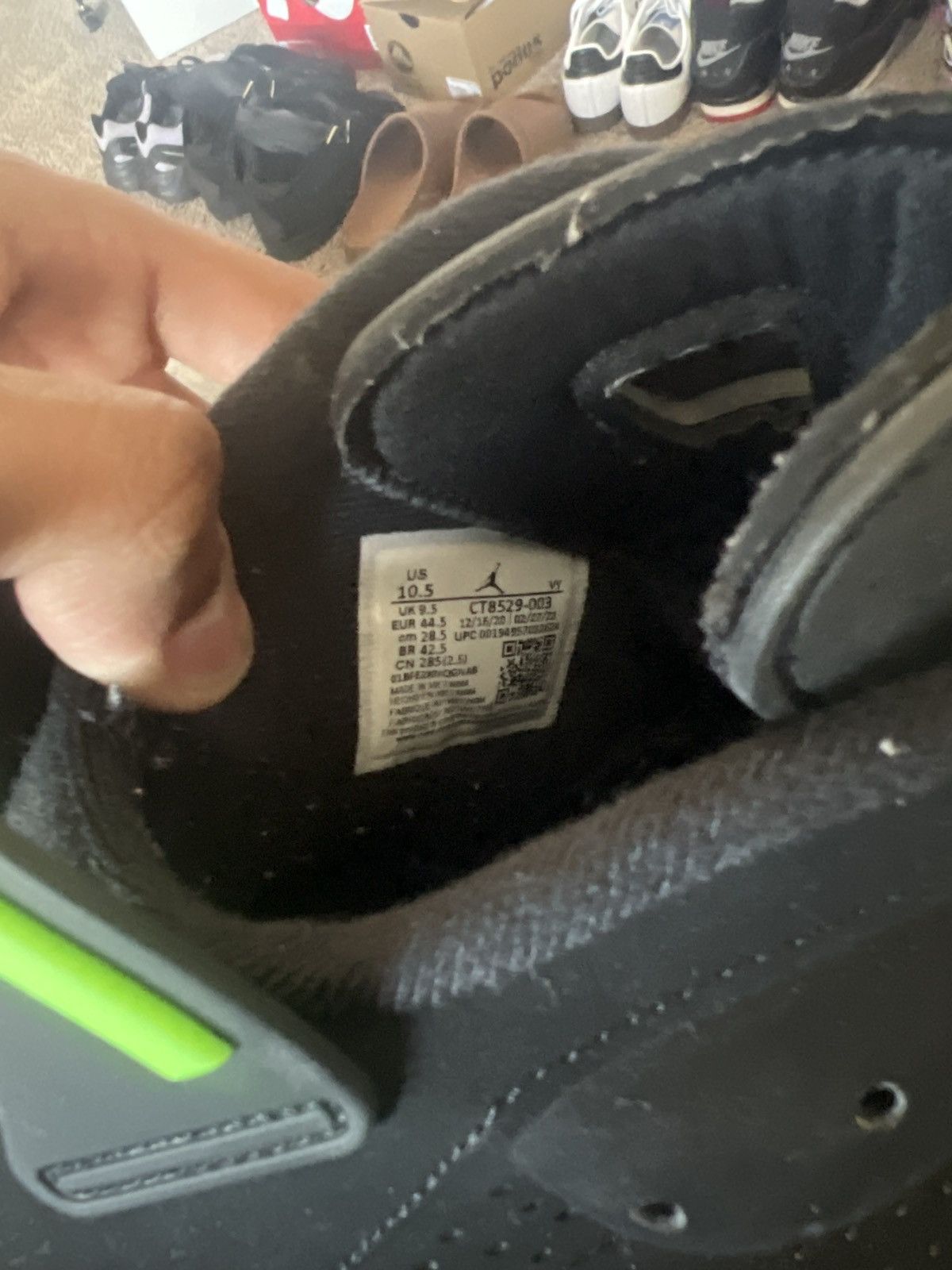 Jordan Brand Air Jordan 6 Retro Size US 10.5 / EU 43-44 - 6 Thumbnail