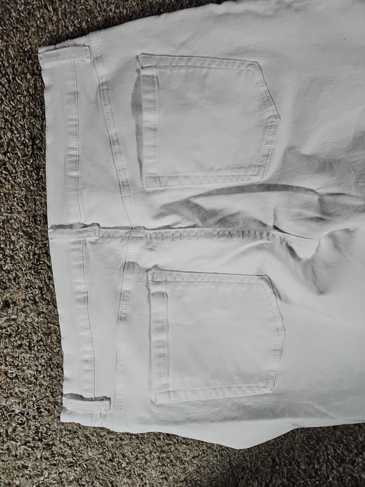 Other Gloria Vanderbilt Amanda Sz 14 White Jeans Size 36" / US 14 / IT 50 - 7 Thumbnail