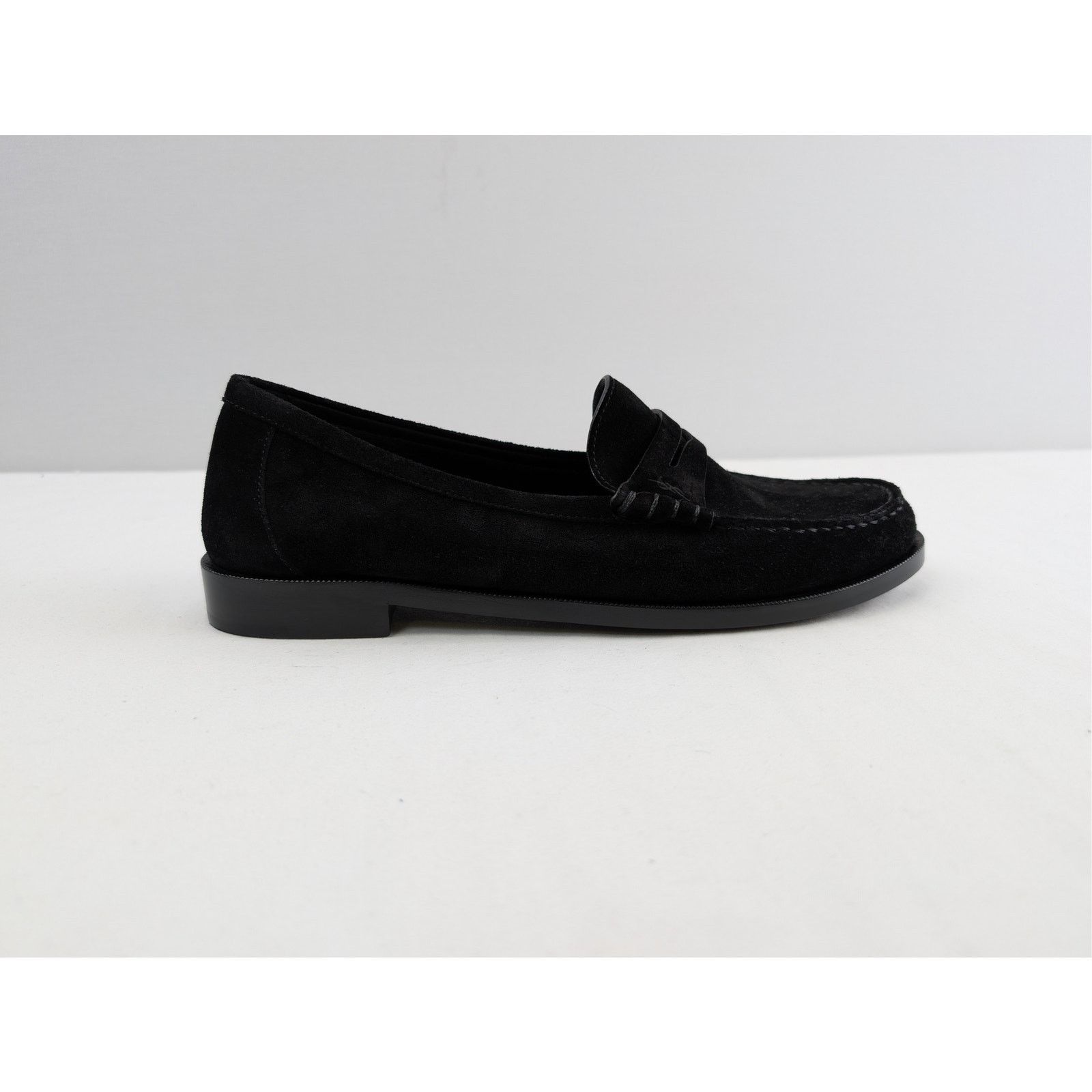 Saint Laurent Paris o1rshd1 Suede Loafers Shoe Boots in Black Size US 8.5 / EU 41-42 - 4 Thumbnail