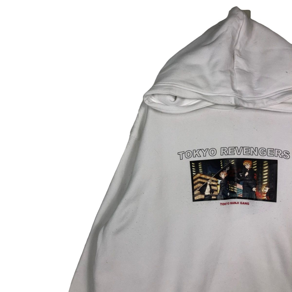 Cartoon Network × Japanese Brand × Vintage 🔥ANIME VINTAGE HOODIE PULL OVER TOKYO REVENGERS BIG LOGO Size US L / EU 52-54 / 3 - 7 Thumbnail