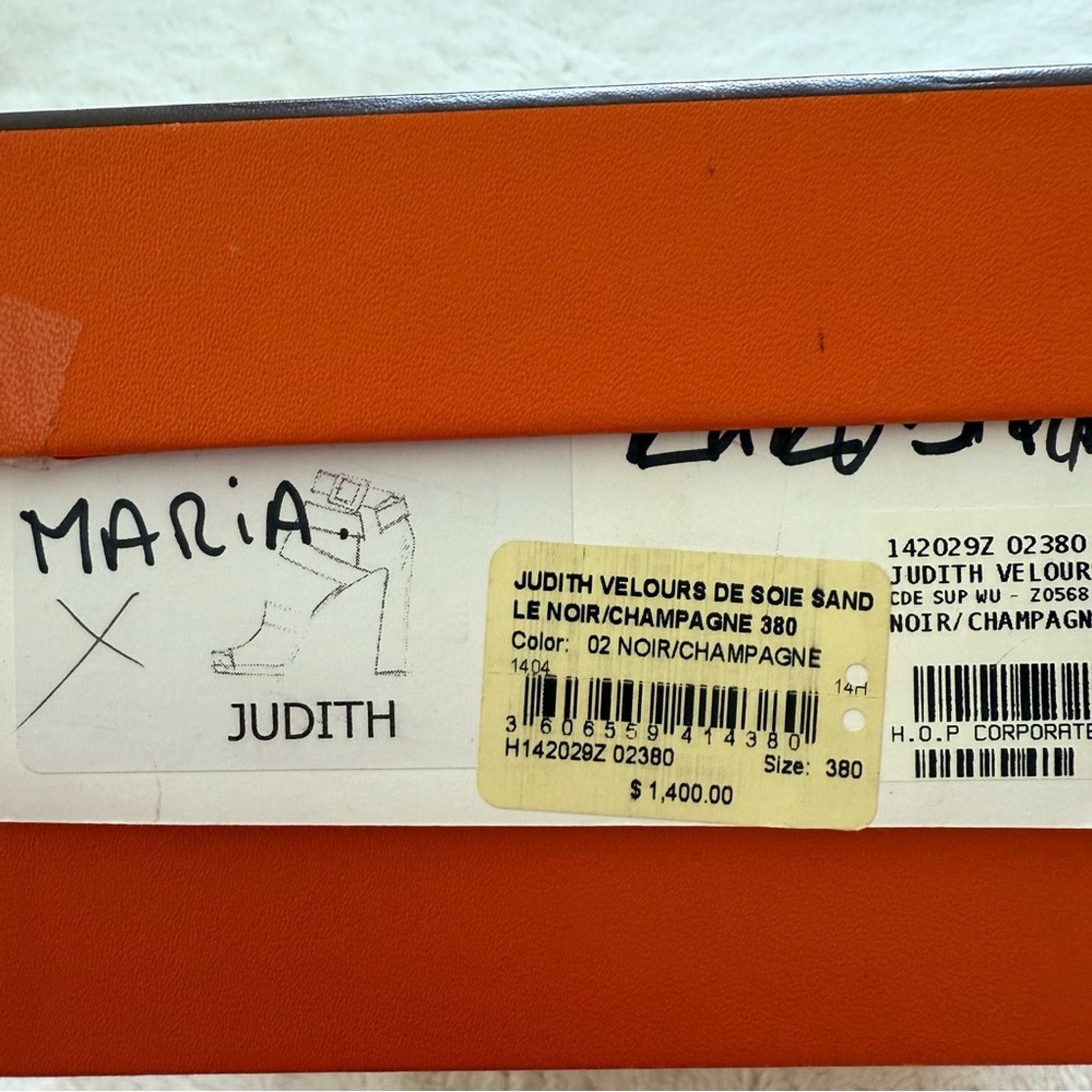 Hermes HERMES Judith velvet shoes size 38 Authentic Retail 1350$ Size US 8 / IT 38 - 12 Thumbnail