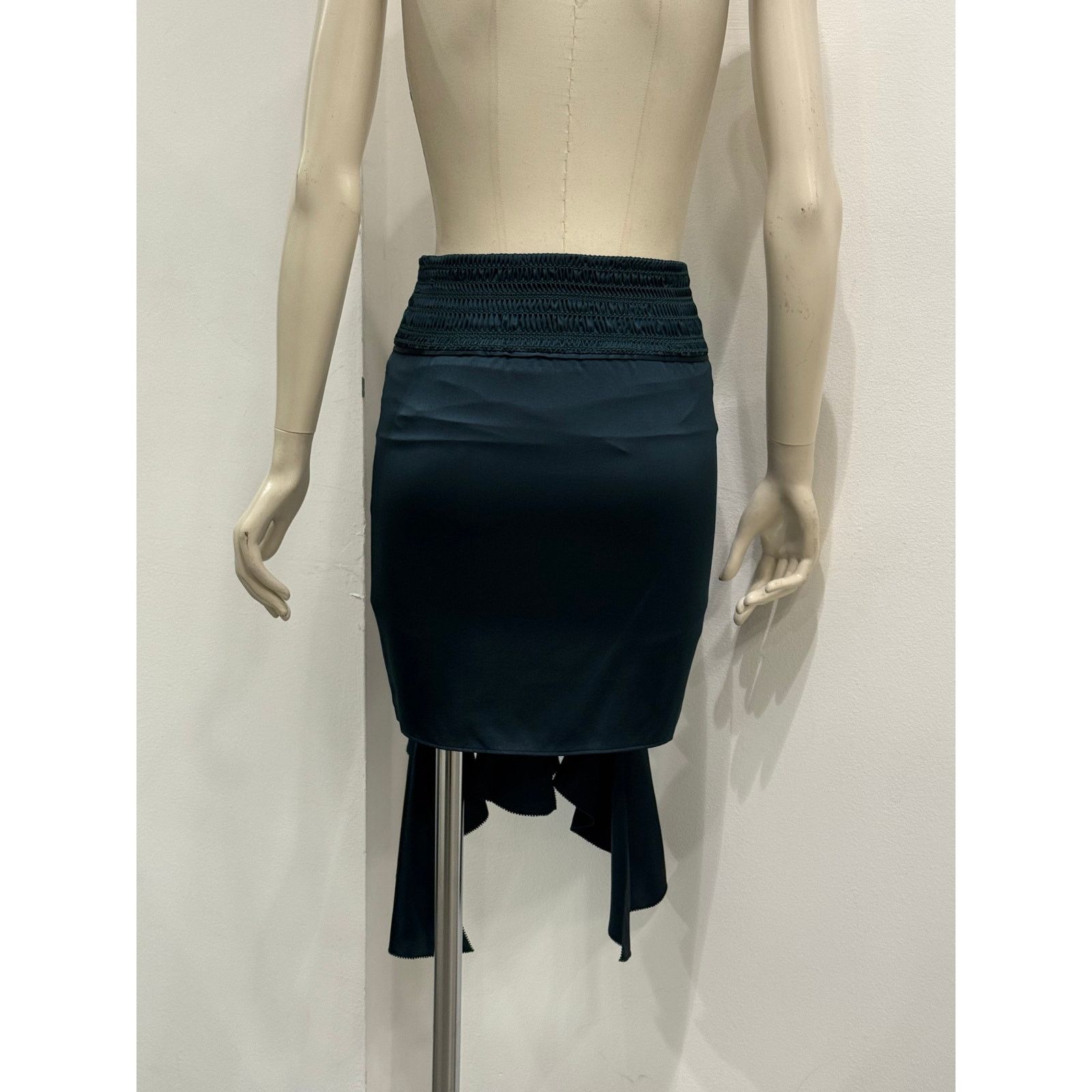 Saint Laurent Paris 2017 Saint Laurent asymmetric draped ruffle skirt Size 25" / US 0 / IT 36 - 5 Thumbnail